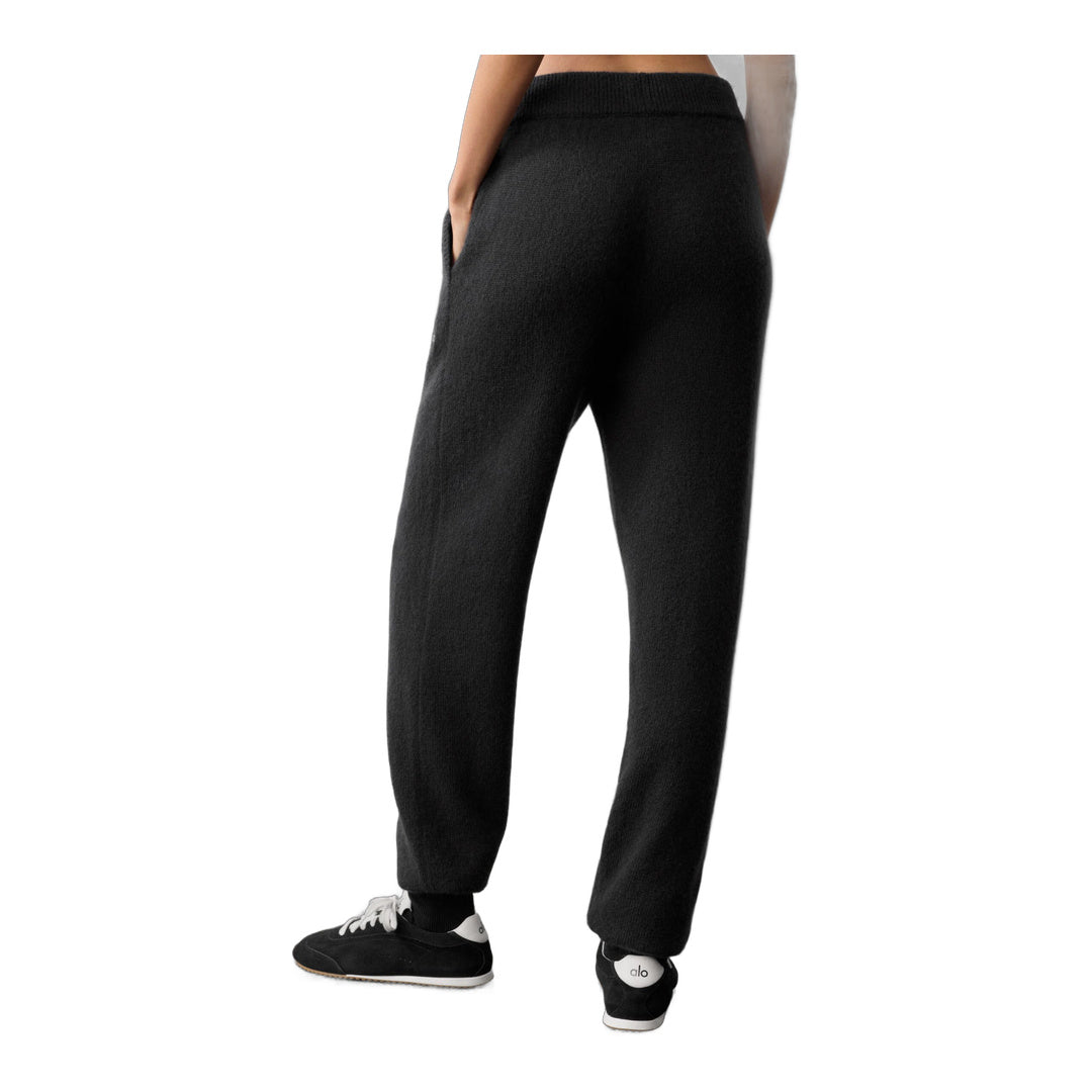 alo Wool Cashmere New Class Sweatpant - Black