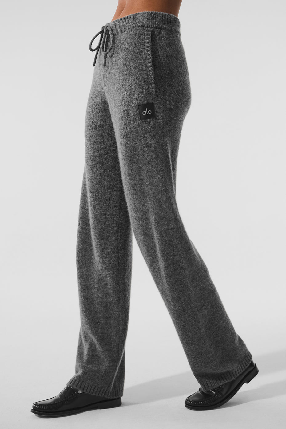 alo Wool Cashmere New Class Sweatpant - Platinum Grey