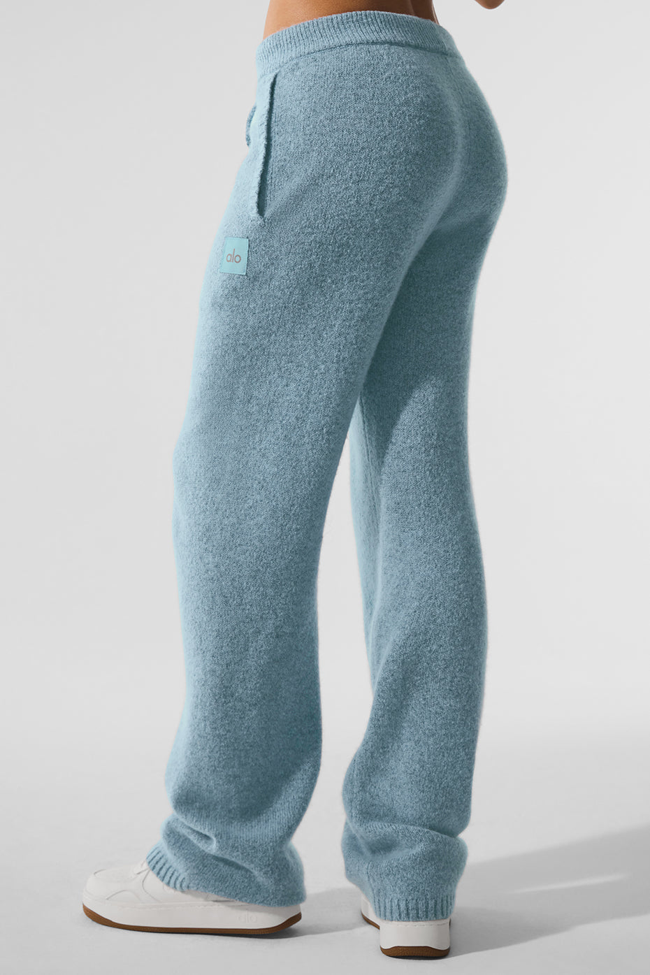 alo Wool Cashmere New Class Sweatpant - Celestial Blue Granite Heather