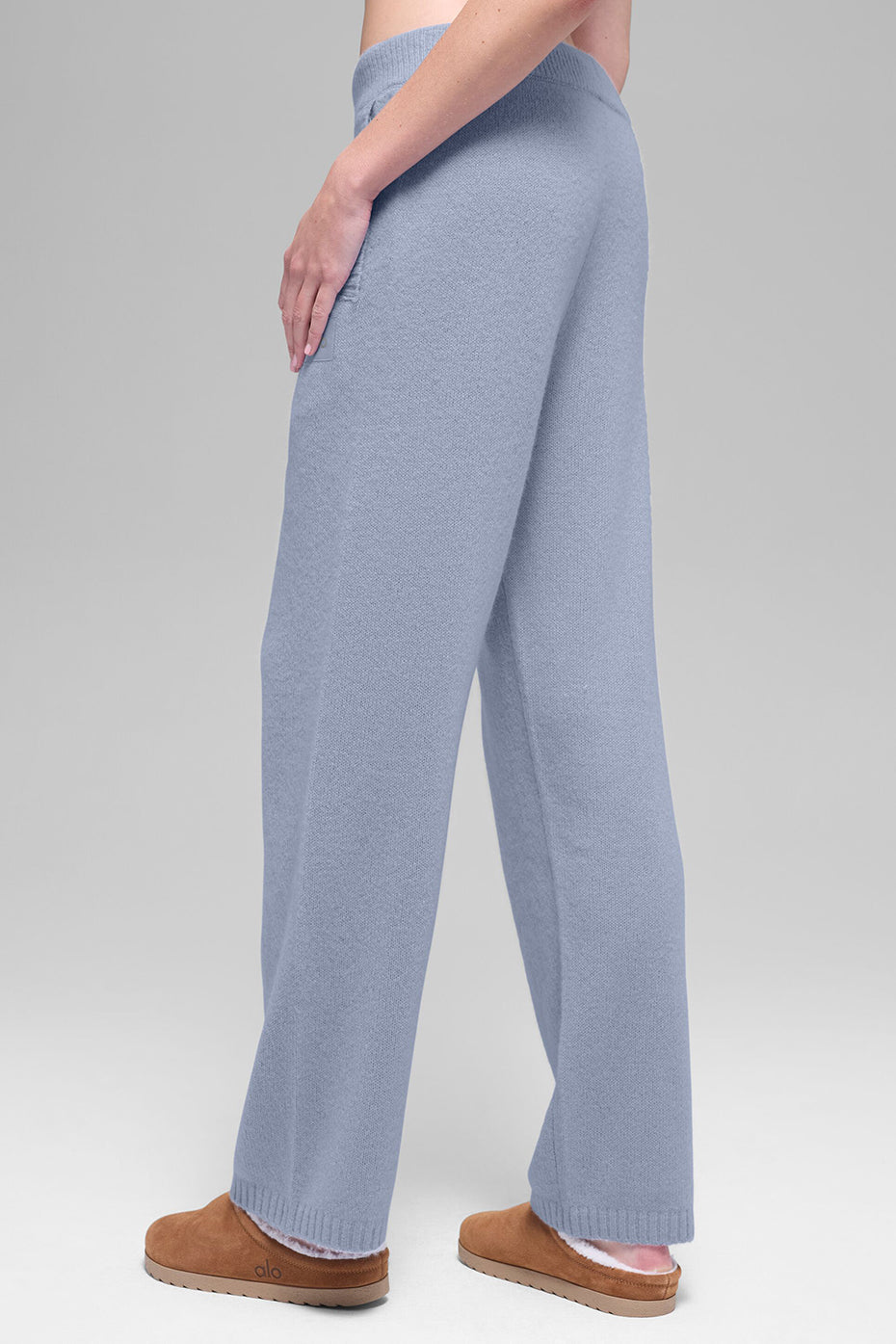alo Wool Cashmere New Class Sweatpant - Winter Frost