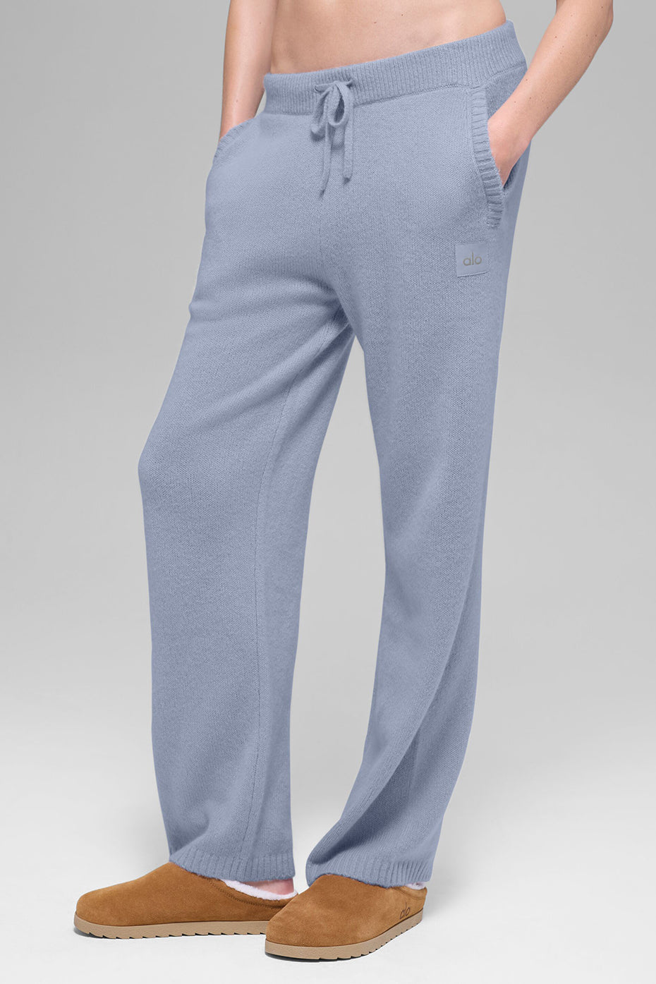 alo Wool Cashmere New Class Sweatpant - Winter Frost