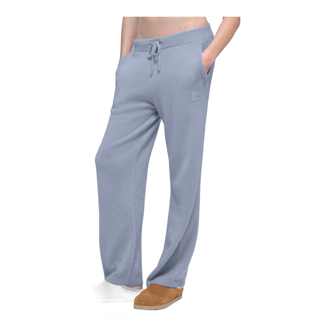 alo Wool Cashmere New Class Sweatpant - Winter Frost