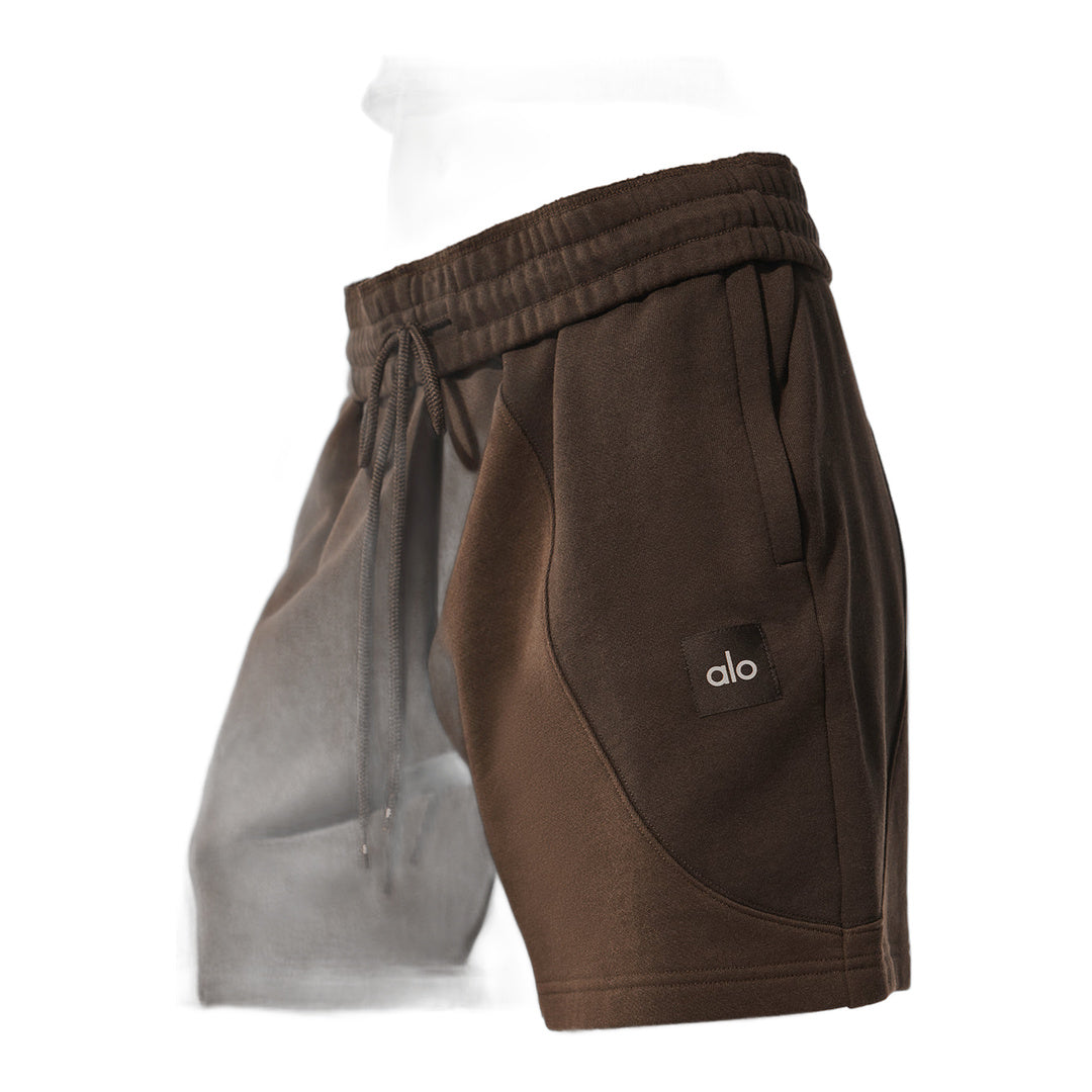 alo 7" Make Waves Short - Espresso Tonal