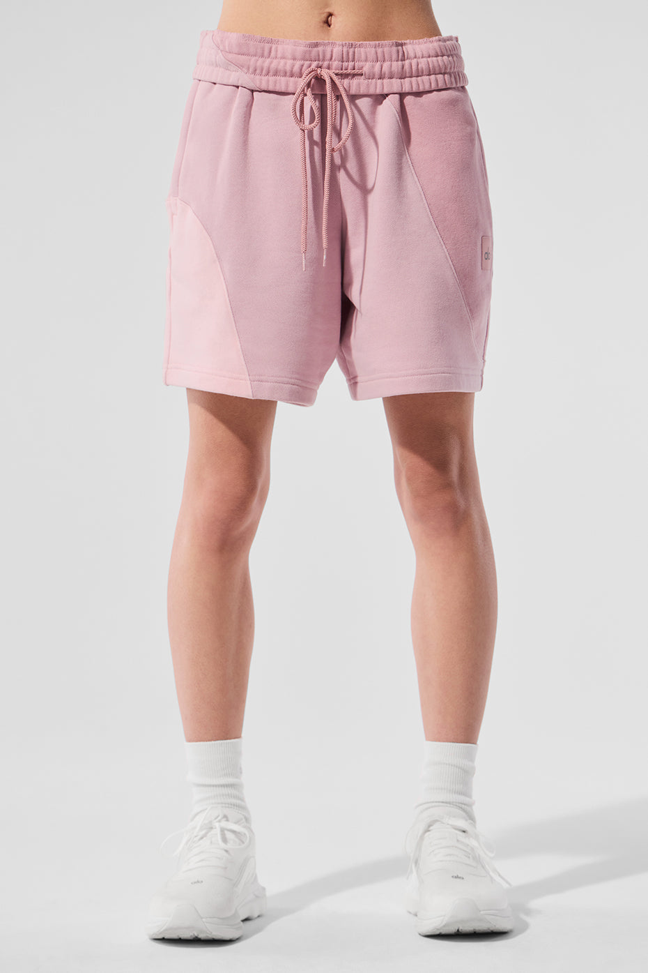 alo 7" Make Waves Short - Sunset Pink Tonal