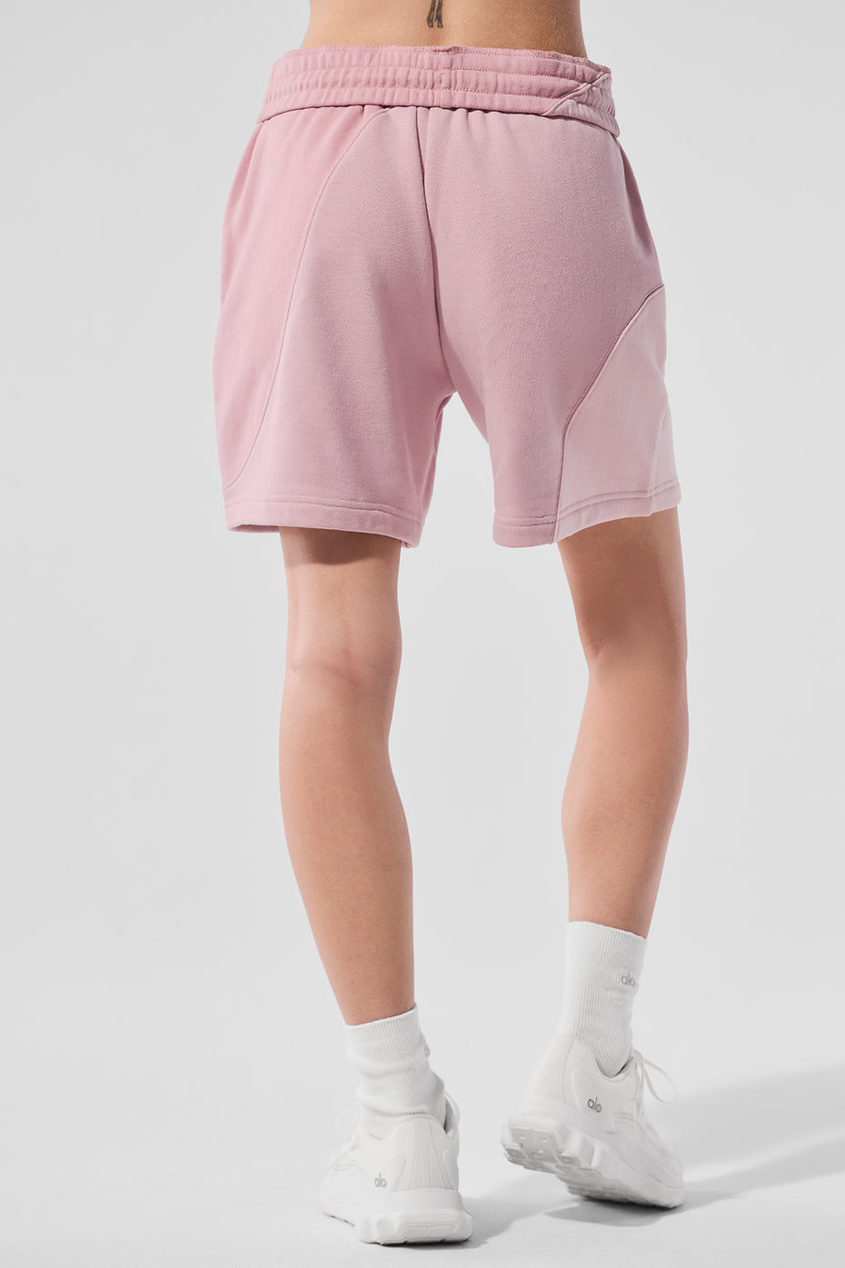 alo 7" Make Waves Short - Sunset Pink Tonal