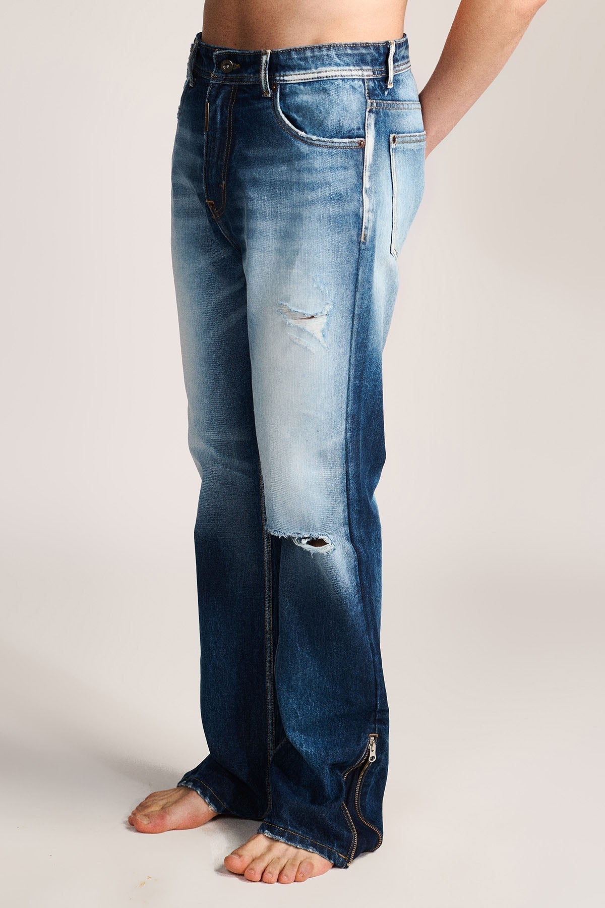 REDLINE 01: ZIPPED DENIM