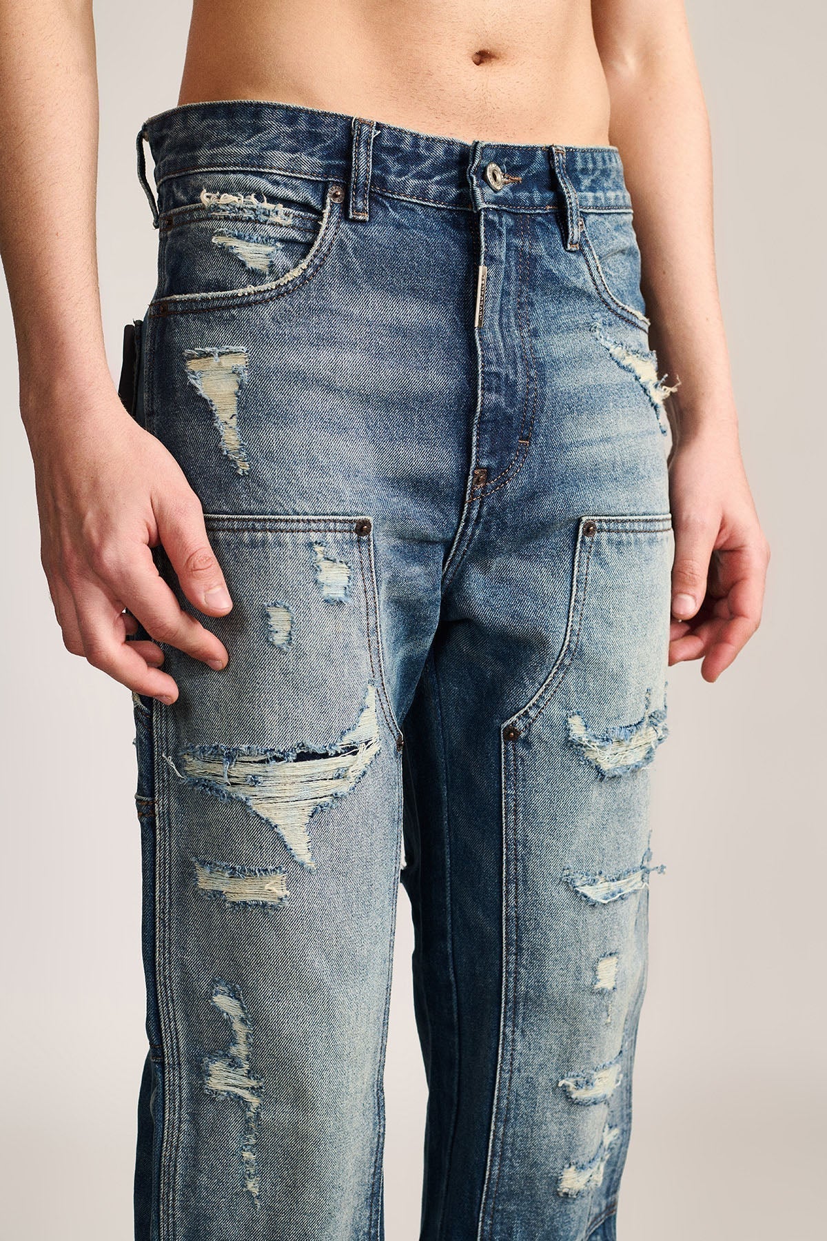 WORN THROUGH WAR — DENIM