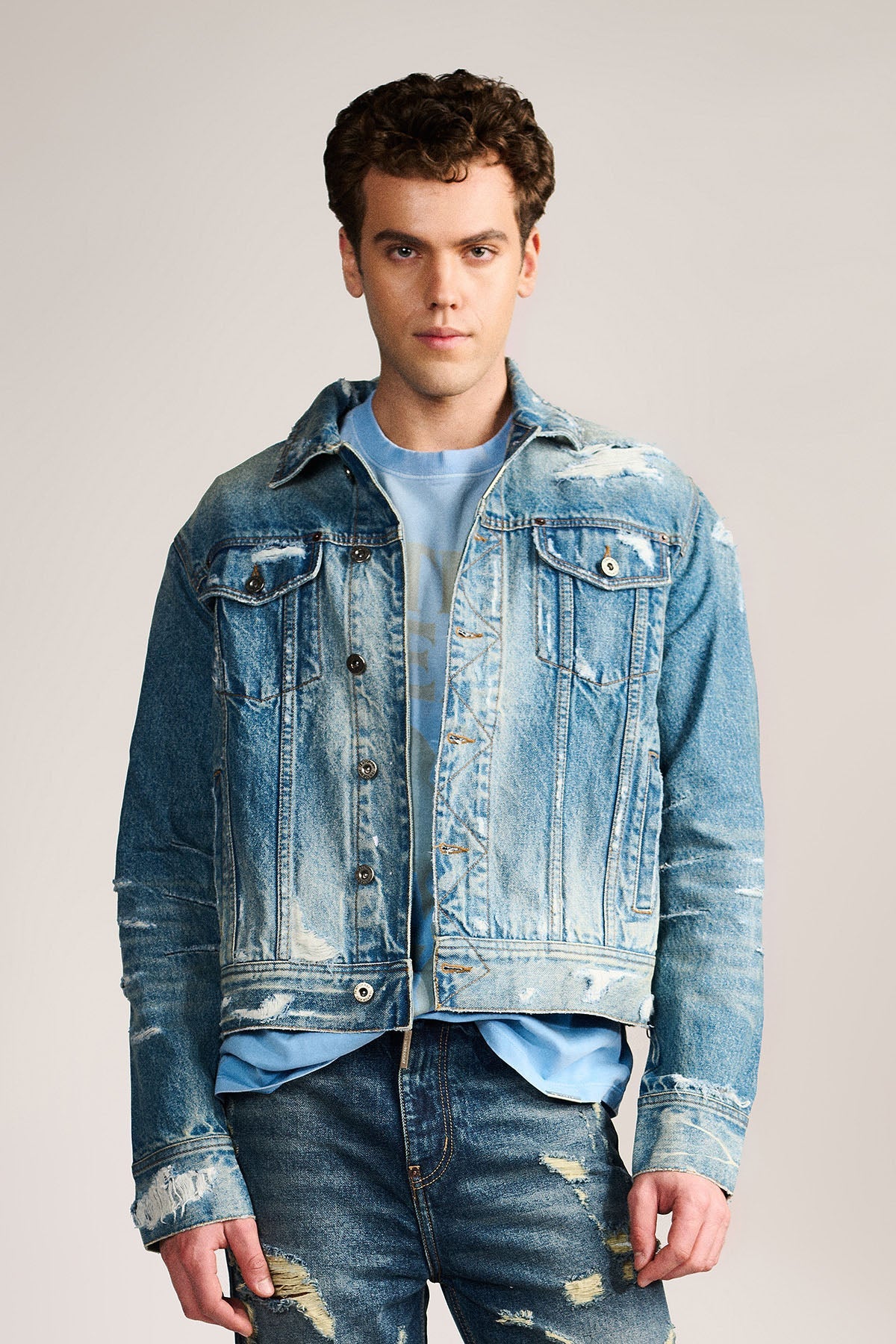 ALREADY LIVED TRUCKER JACKET (UNISEX)