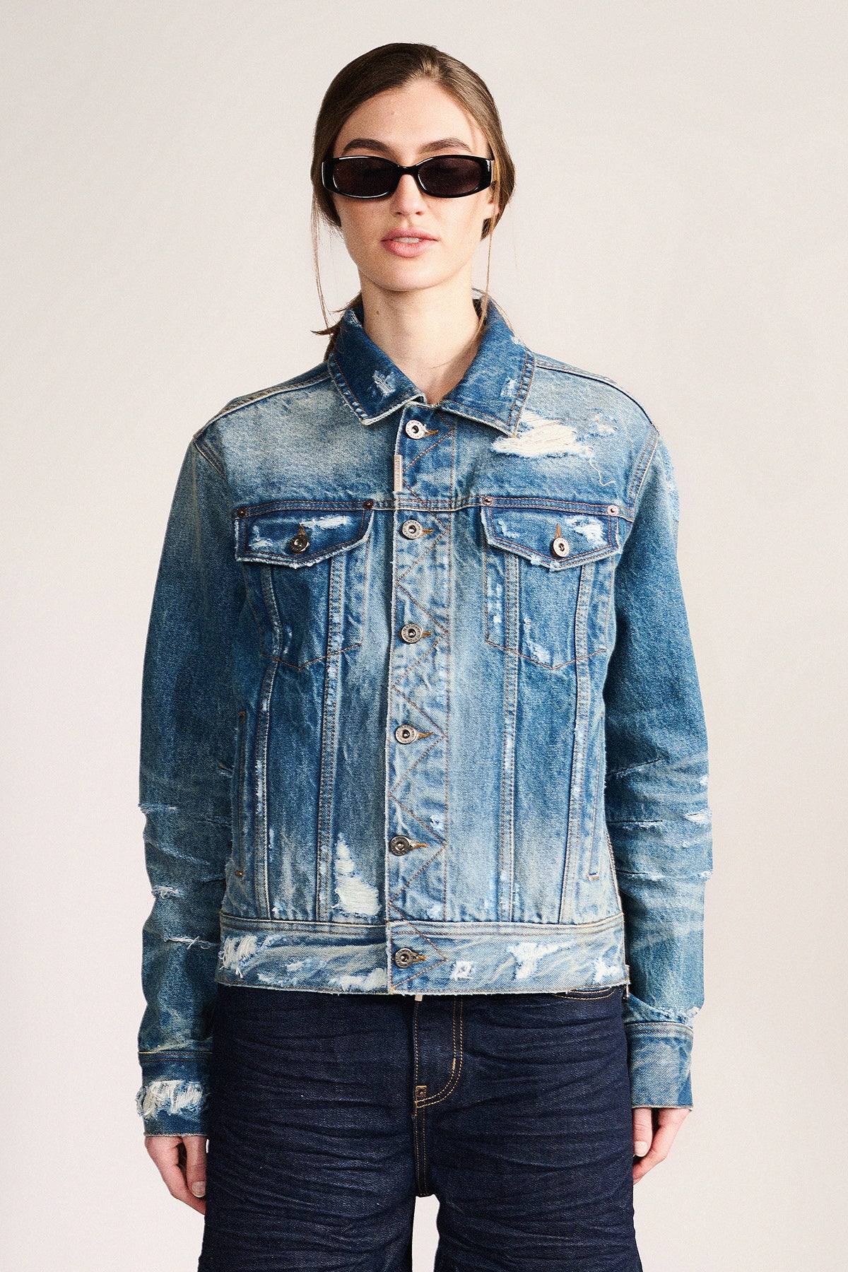 ALREADY LIVED TRUCKER JACKET (UNISEX)