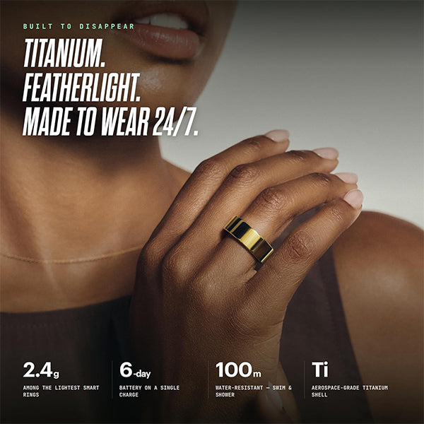 Ultrahuman Ring AIR Bionic Gold