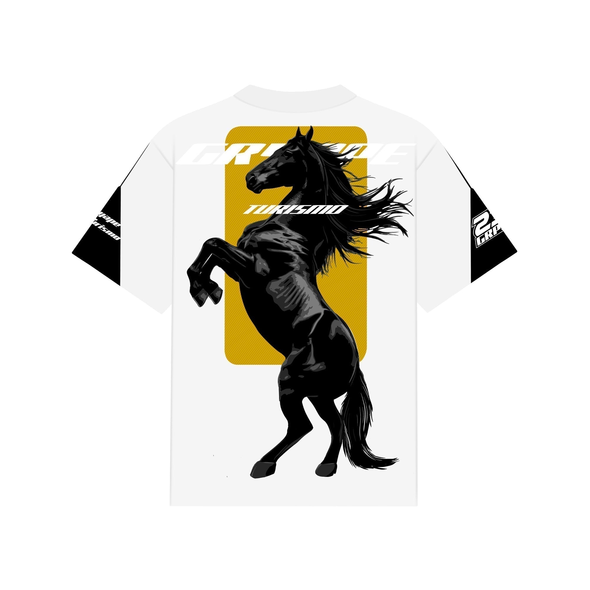 GT WHITE STALLION T-SHIRT