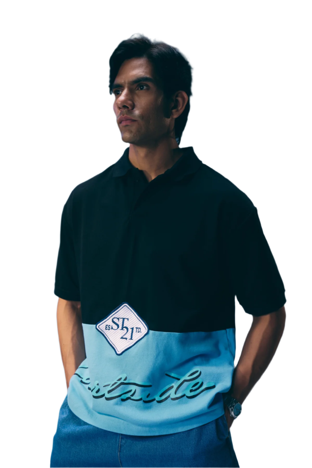COURTSIDE PANELLED POLO