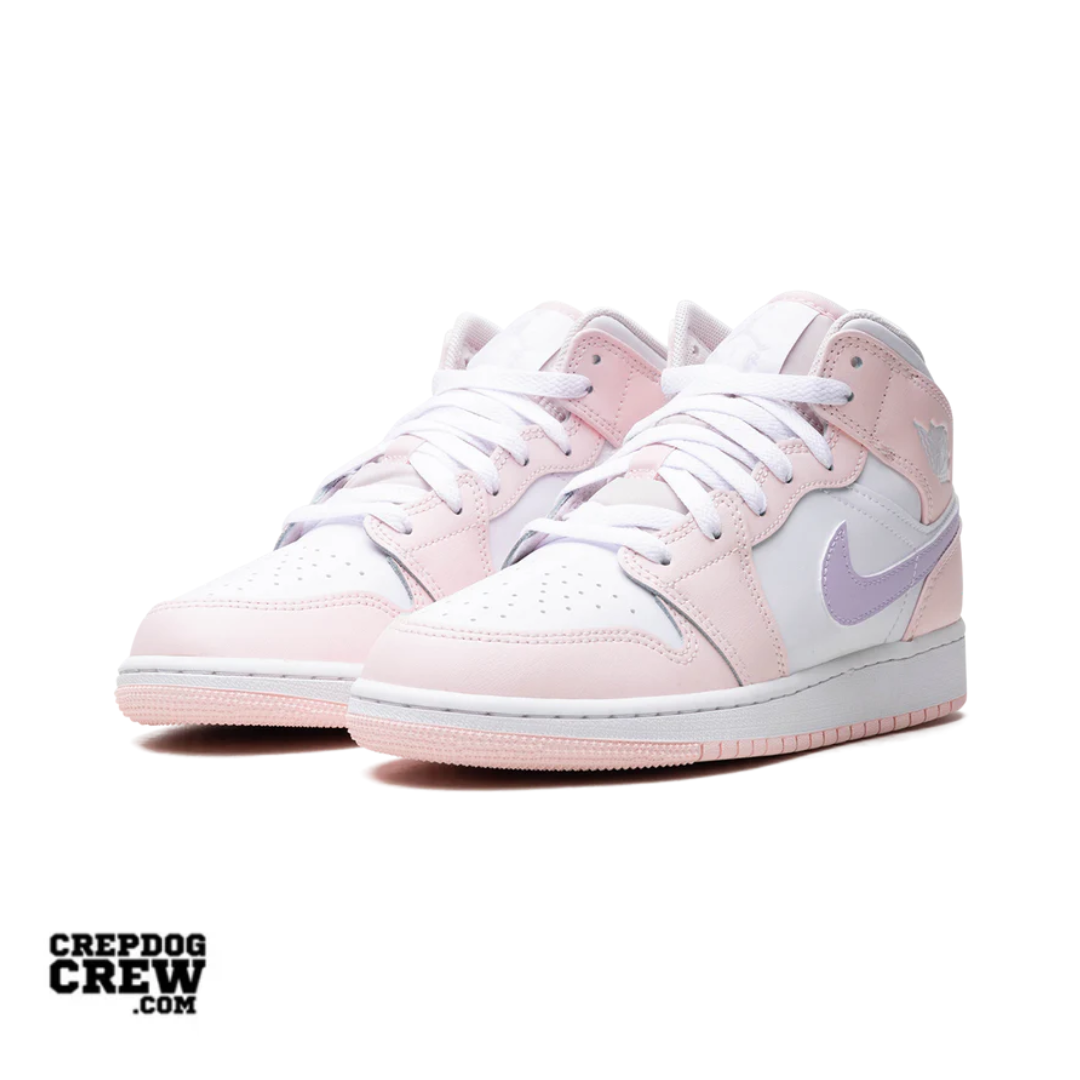 Jordan 1 Mid Pink Wash (GS)