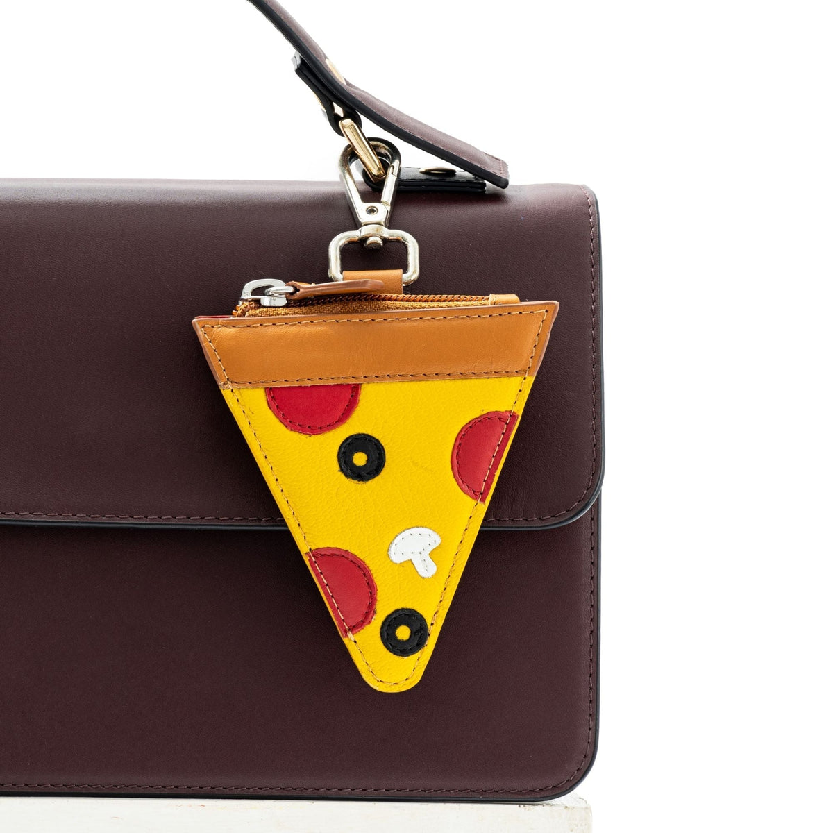 Pizza zipper pouch