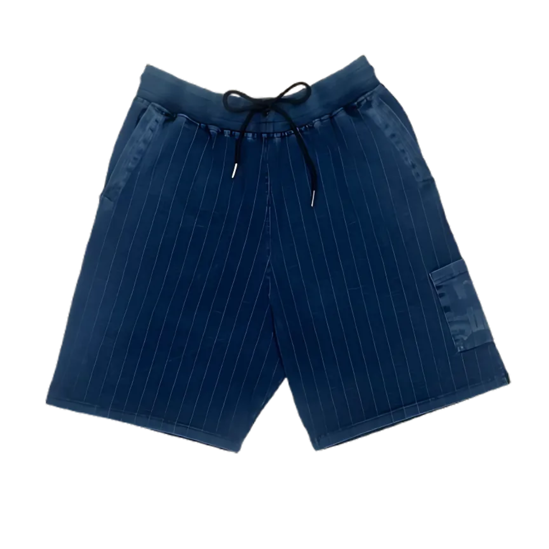 Navy Haze Denim Shorts