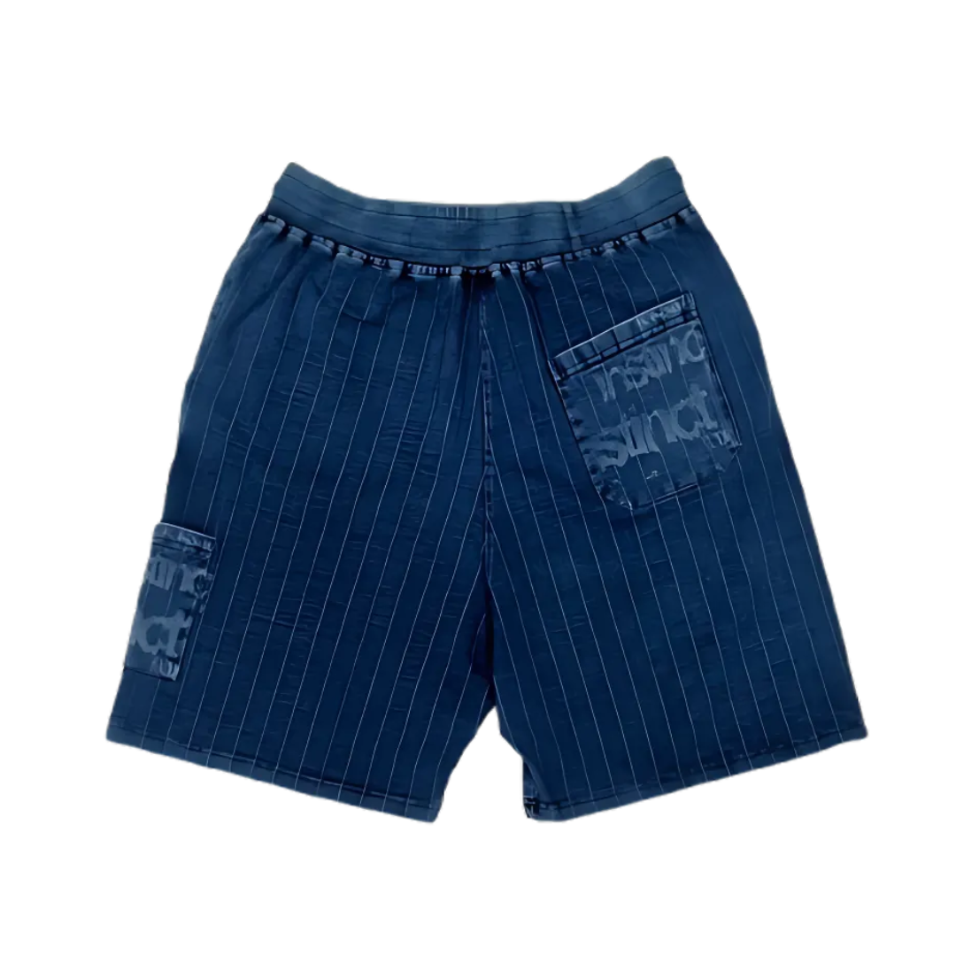 Navy Haze Denim Shorts - (Blue)