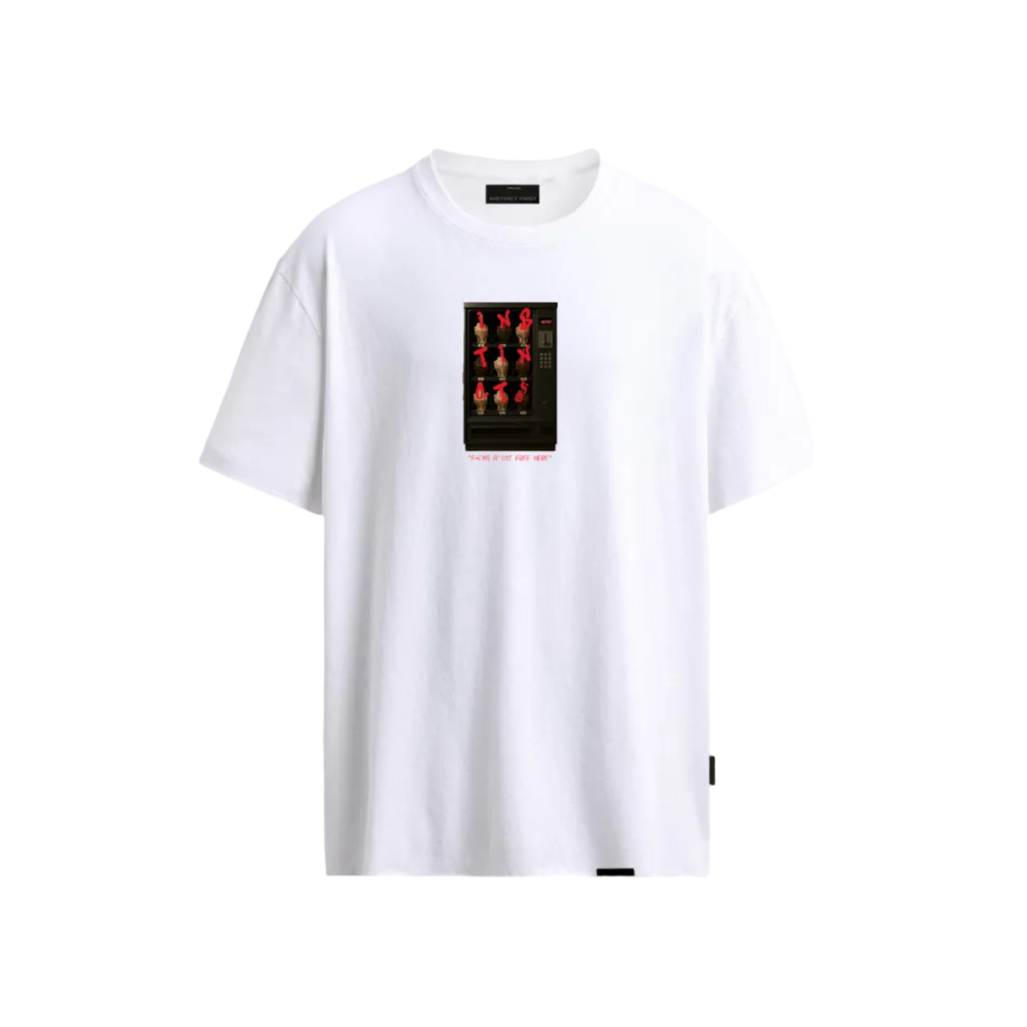 Vending Machine - Relaxed Fit Tshirt (White)