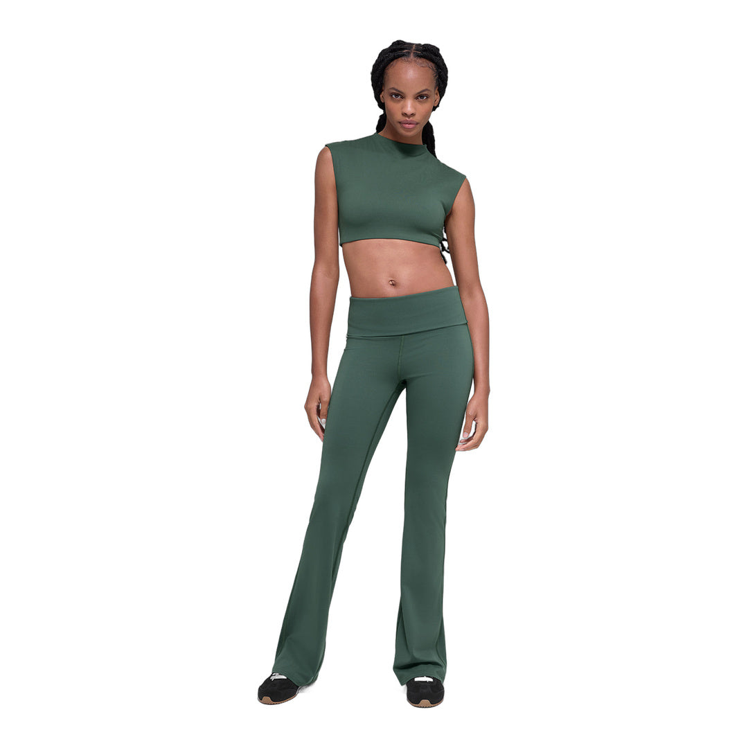 alo ALO Softsculpt Capped Out Short Sleeve - Clover Green