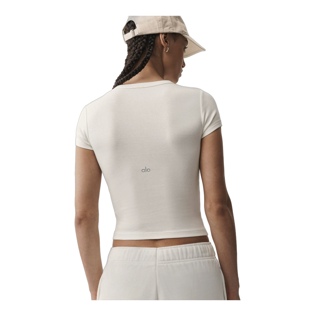 alo Timeless Tee - Ivory