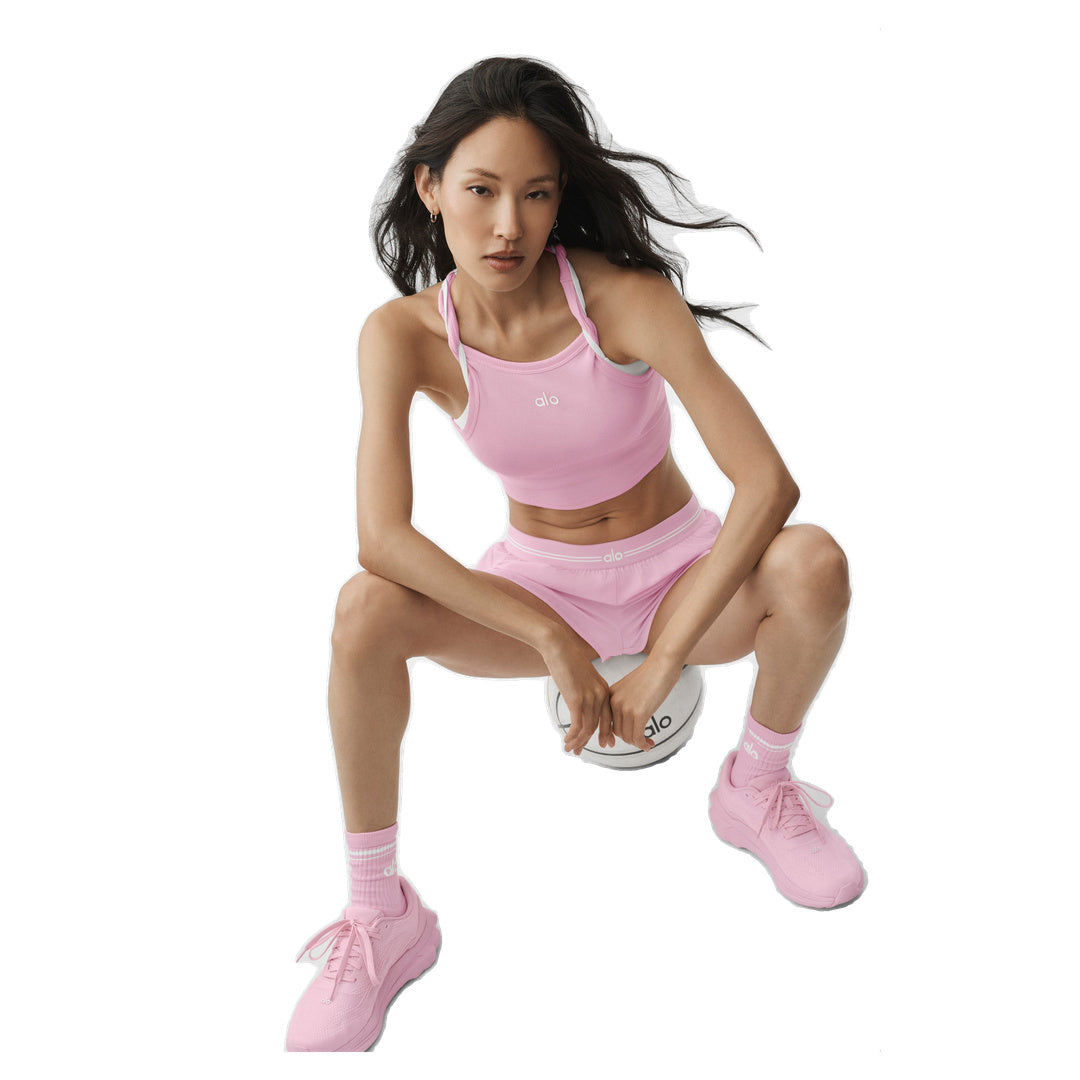 ALO Aspire Tank - Pink Marshmallow/White