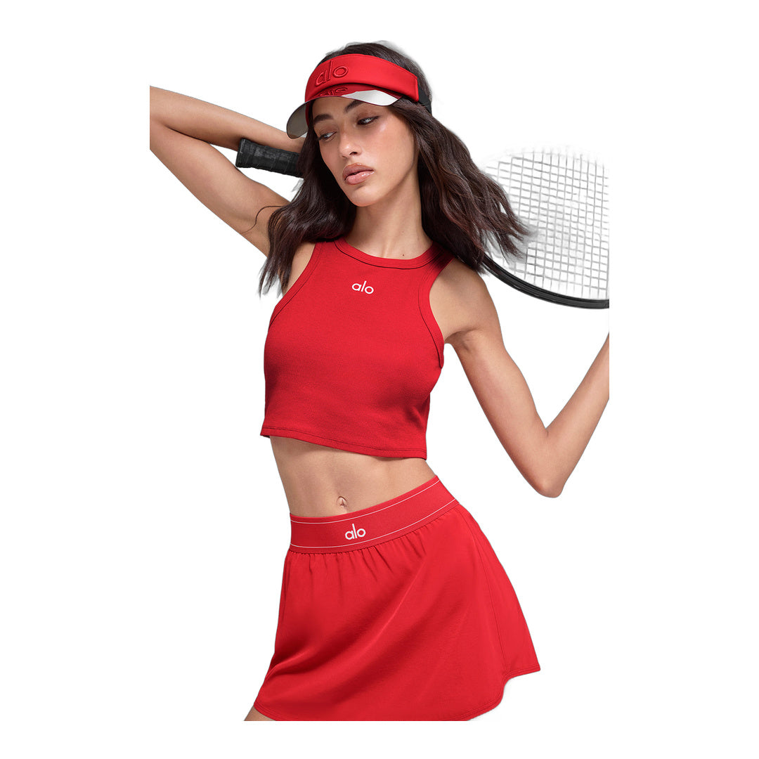 alo Aspire Tank - Bright Red/White