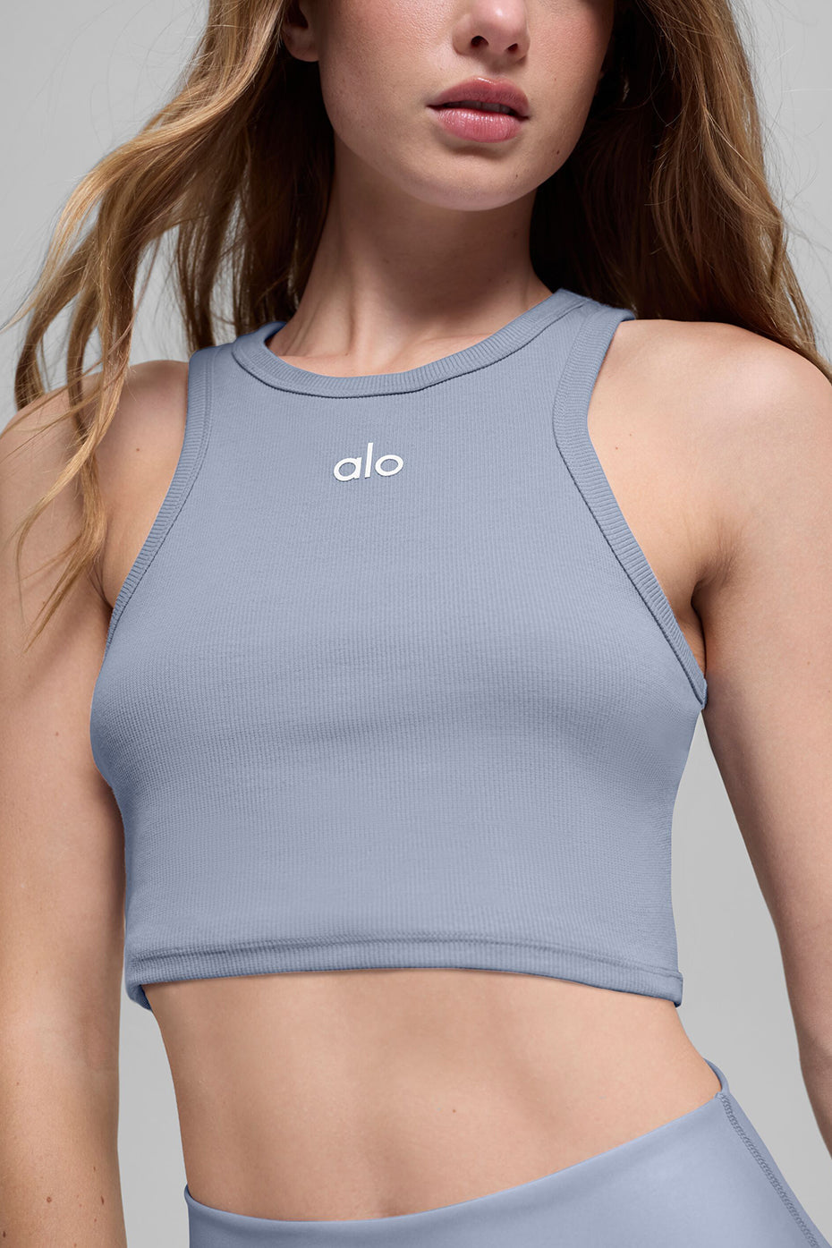 alo Aspire Tank - Winter Frost/White