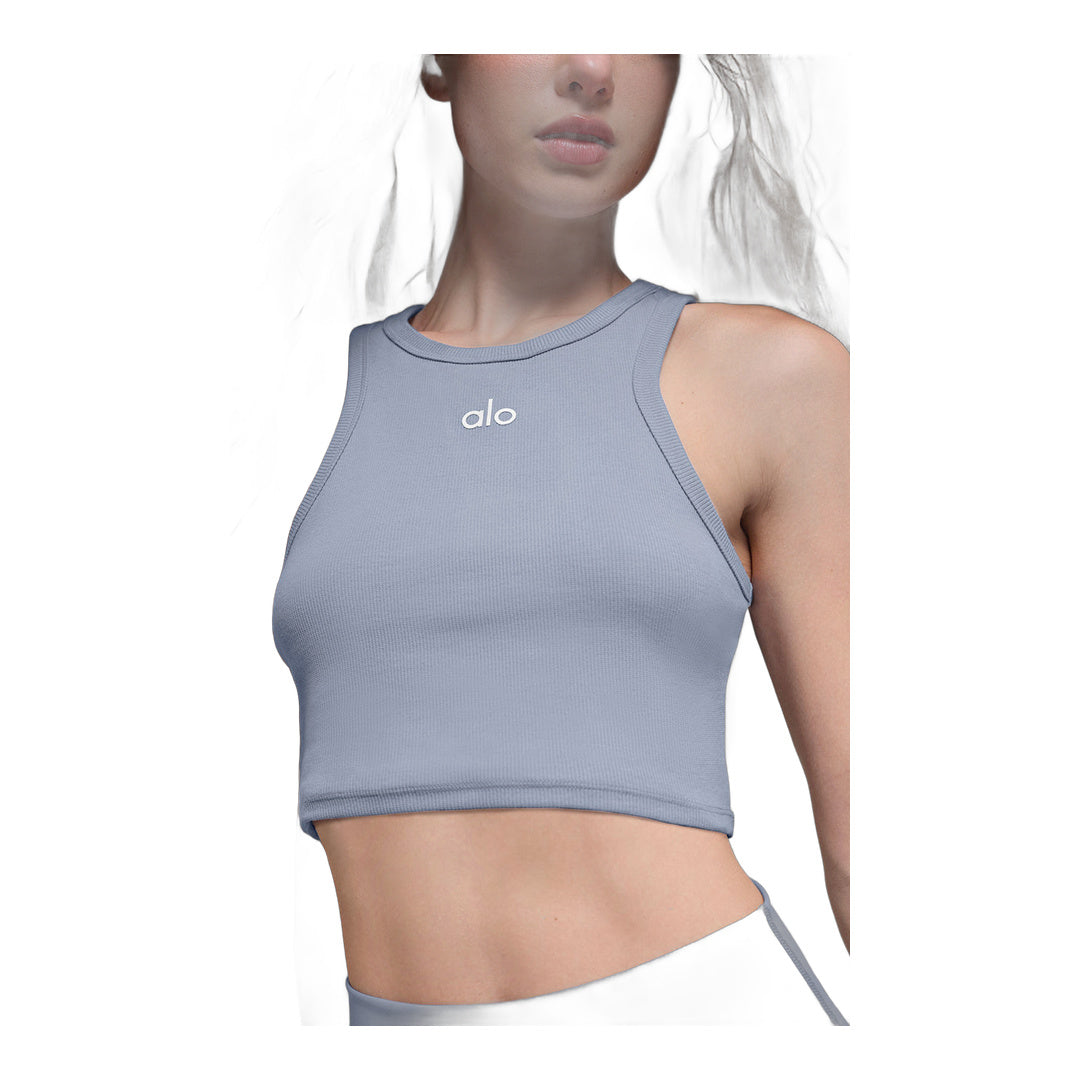 alo Aspire Tank - Winter Frost/White