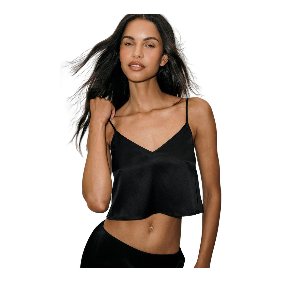 alo Silk Blend Radiance Tank - Black