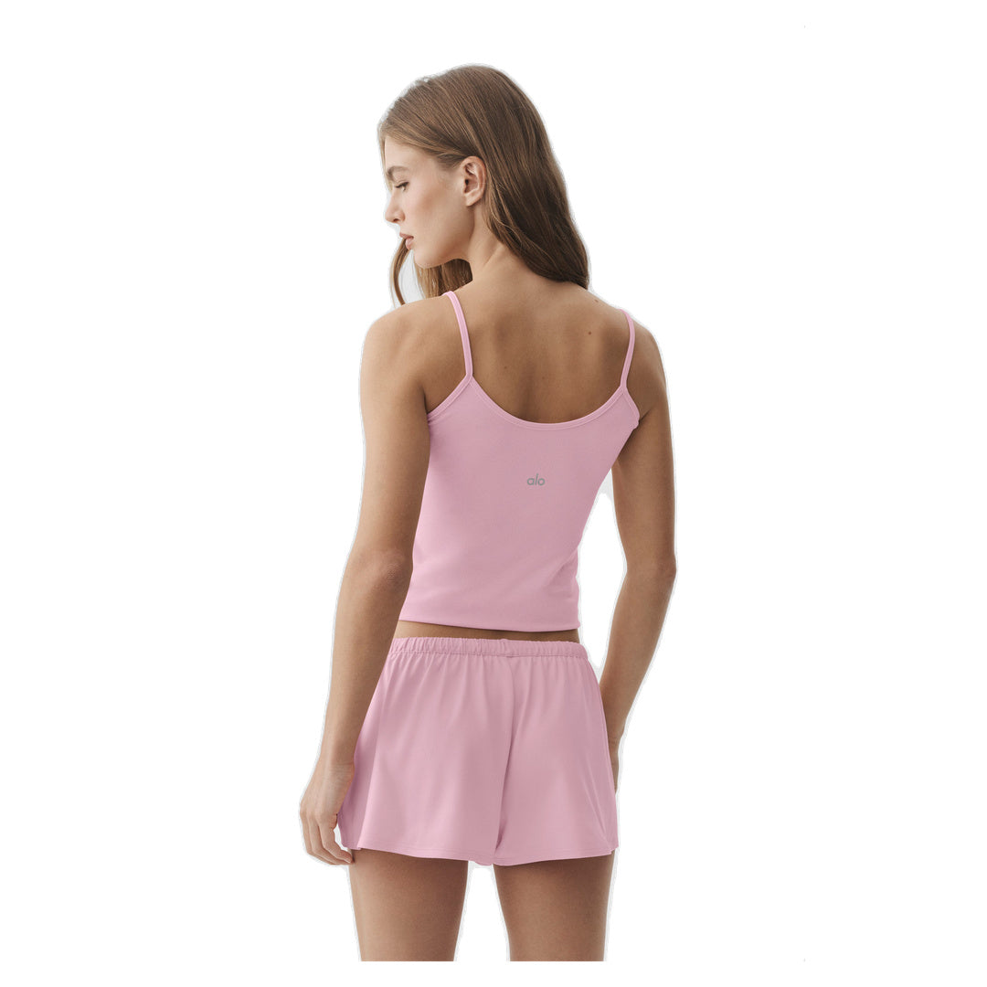 ALO Alosoft Finesse Cami Tank - Pink Marshmallow