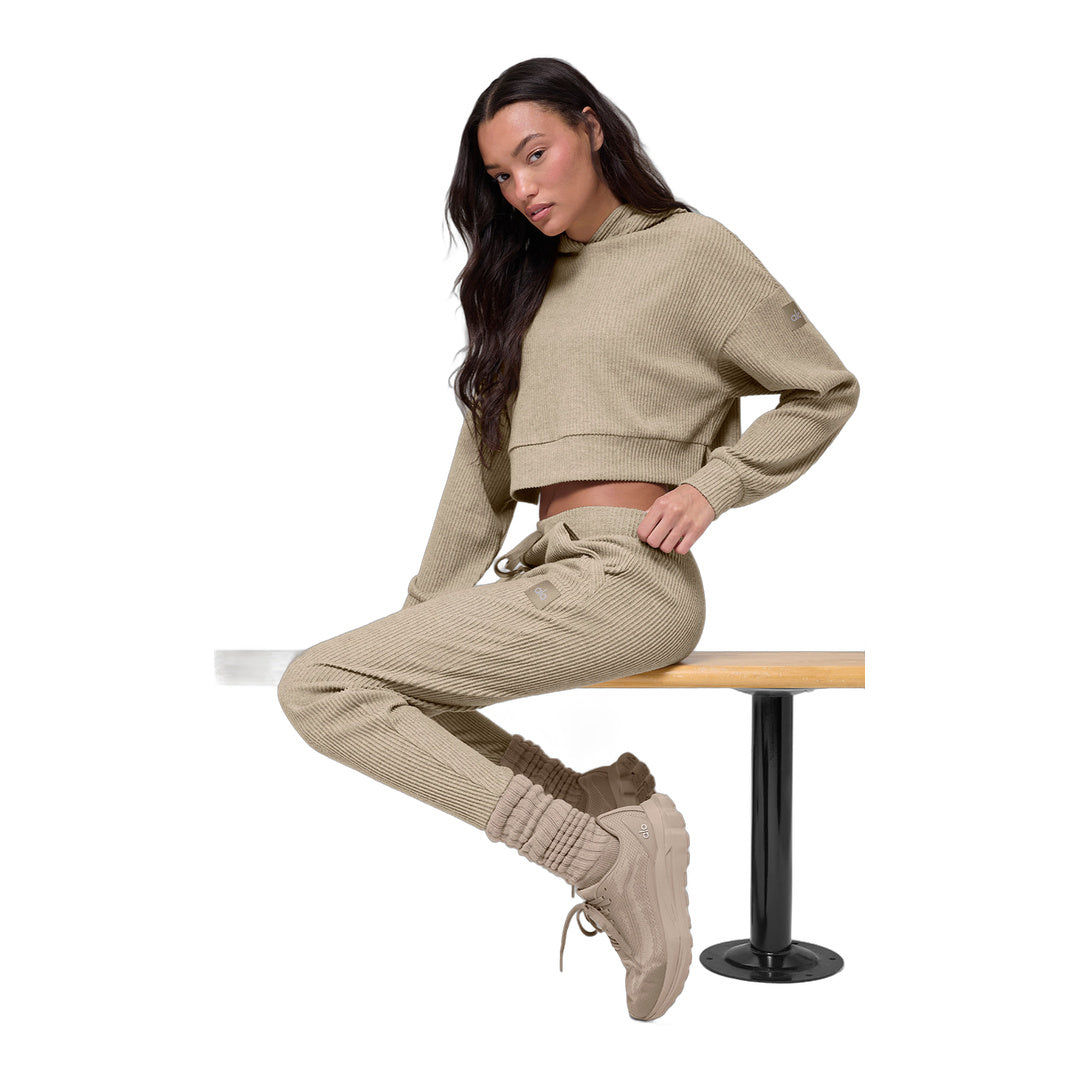 alo Muse Hoodie - Gravel Heather