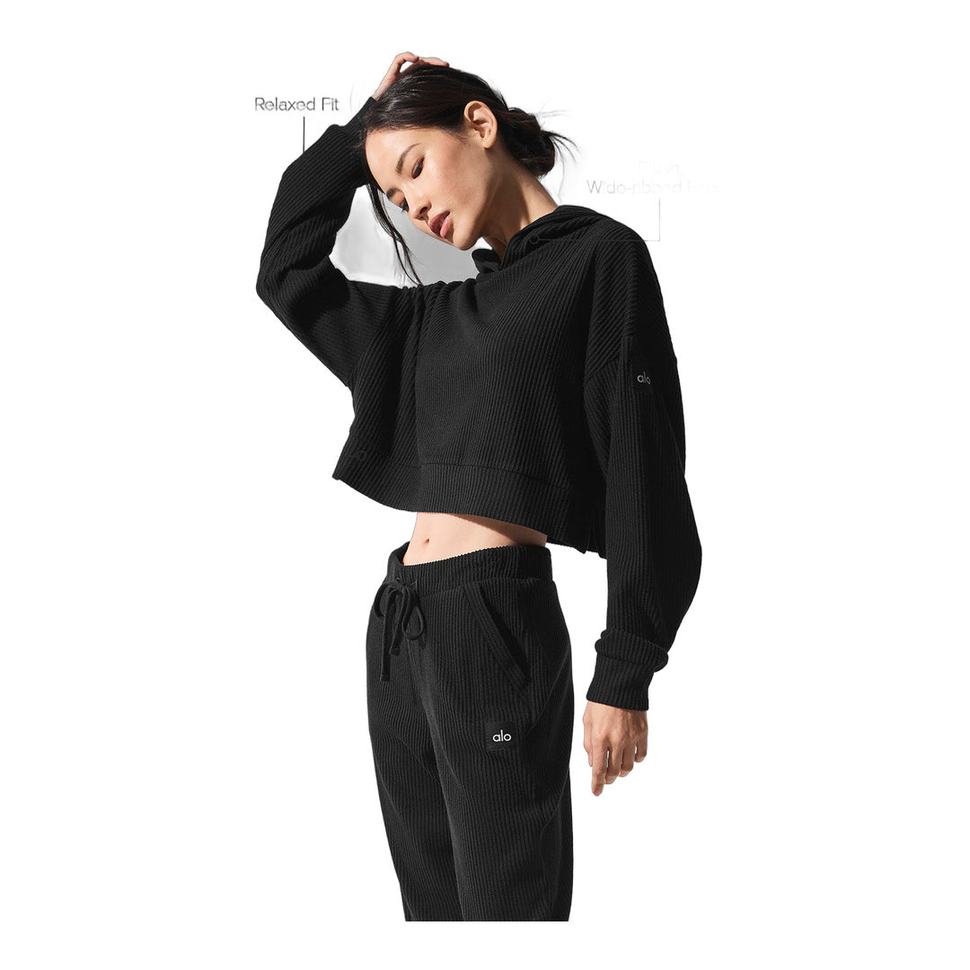 alo Muse Hoodie - Black