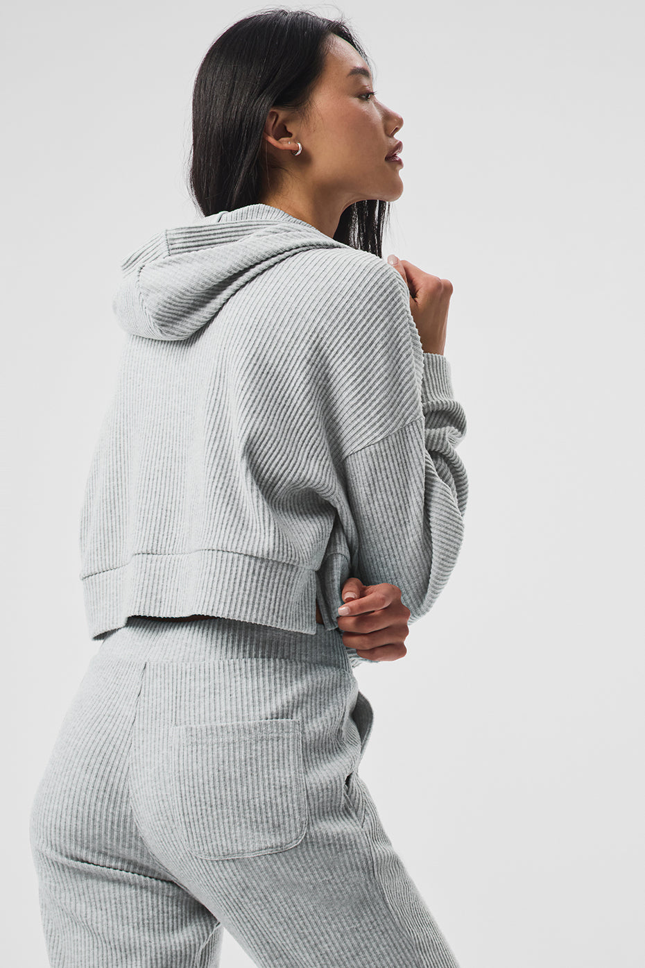 alo Muse Hoodie - Athletic Heather Grey
