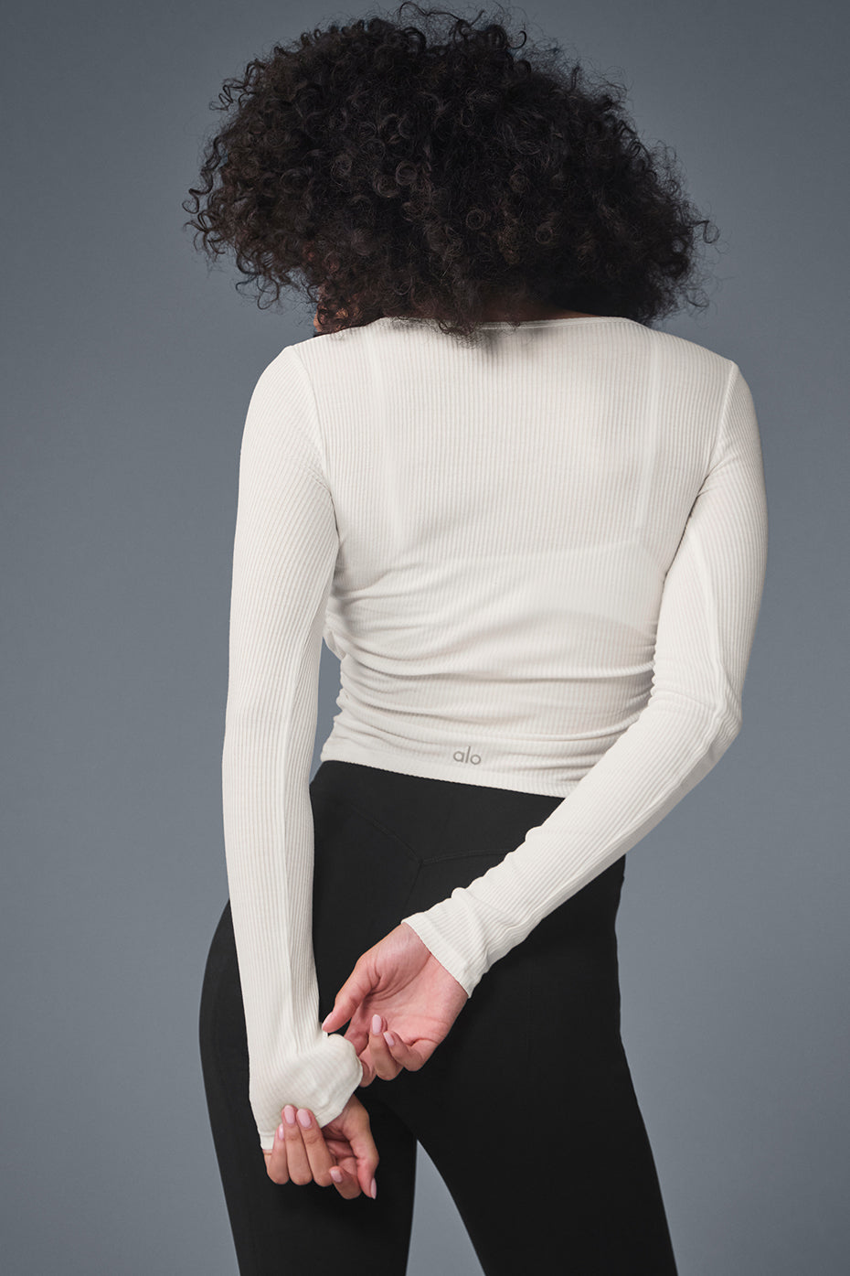 alo Gather Long Sleeve - Ivory