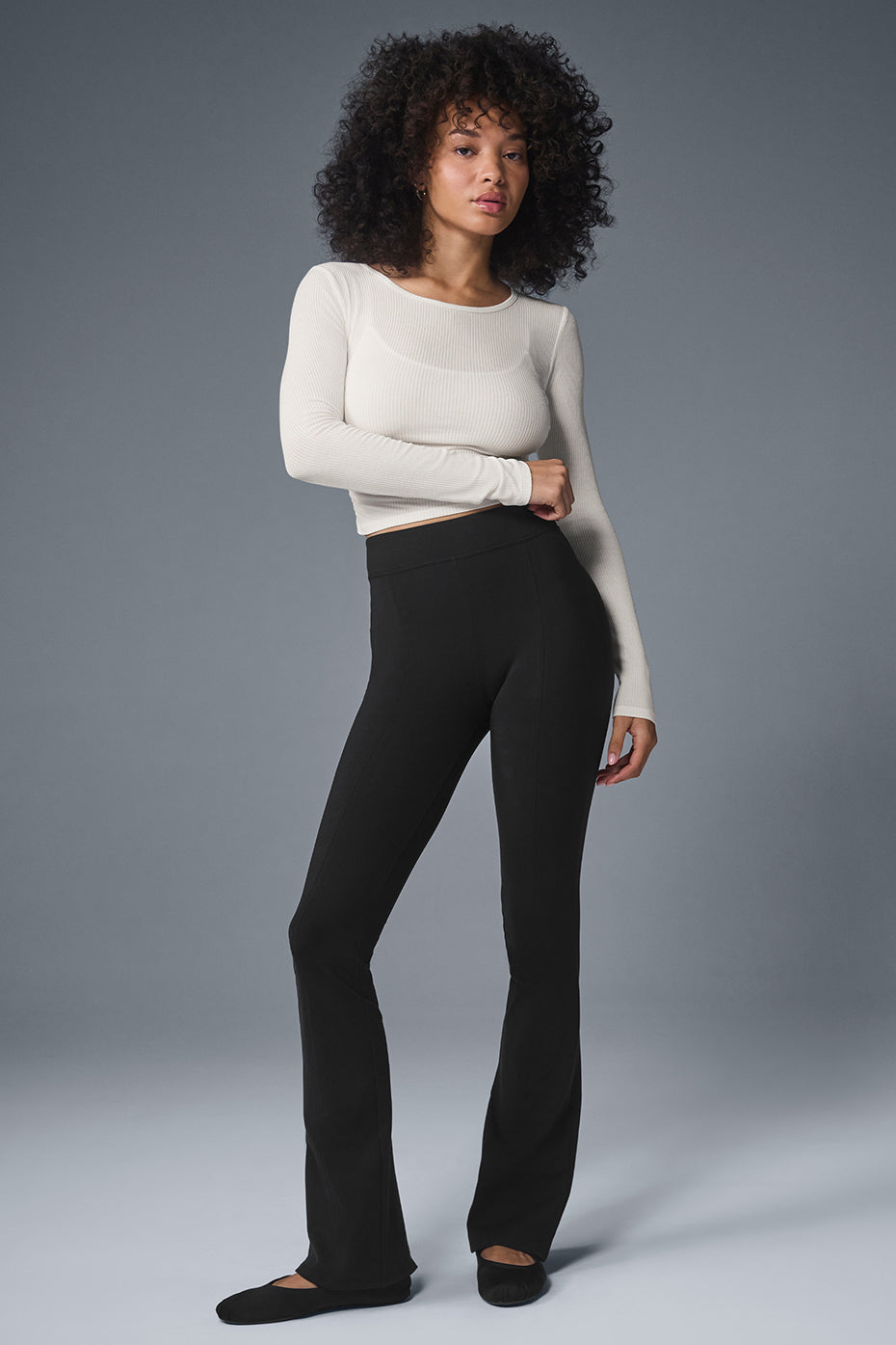 alo Gather Long Sleeve - Ivory