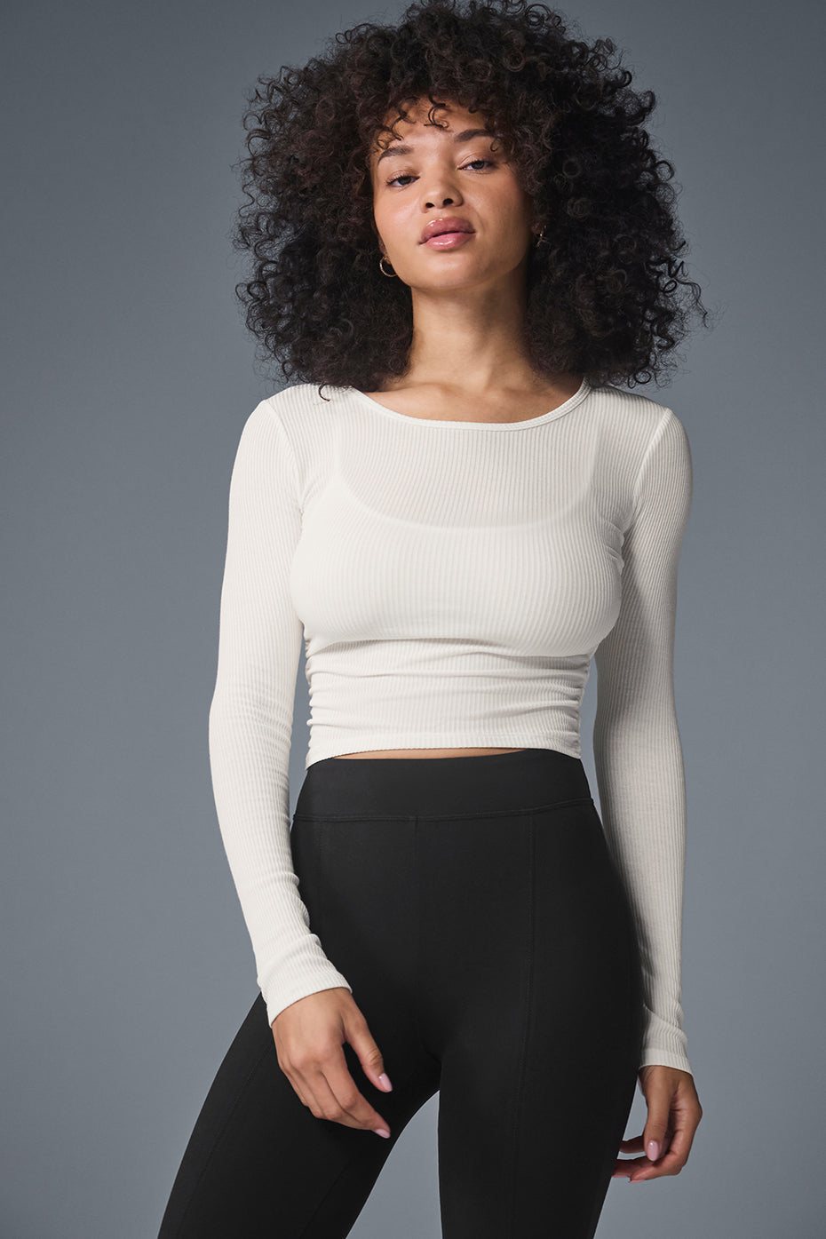alo Gather Long Sleeve - Ivory