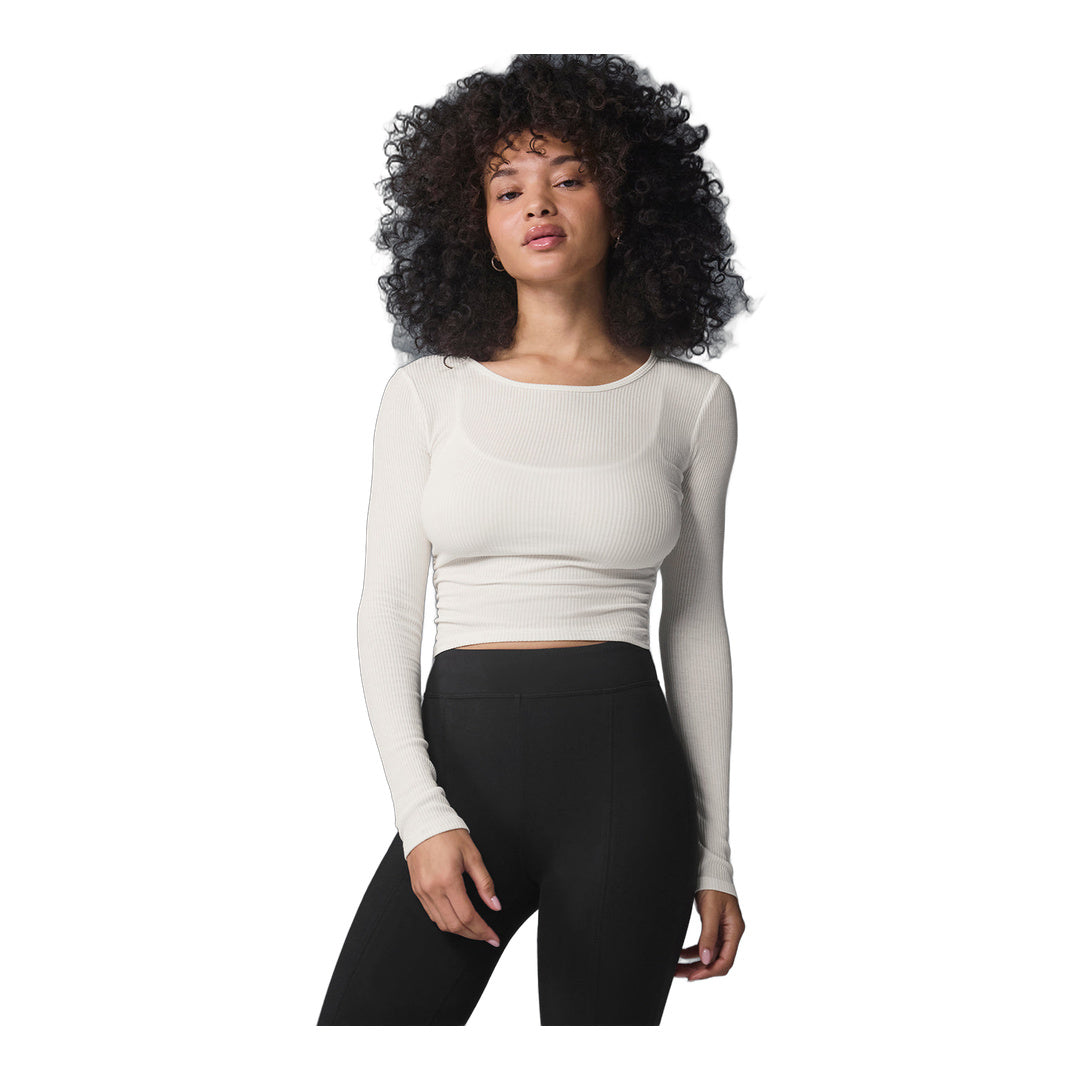 alo Gather Long Sleeve - Ivory