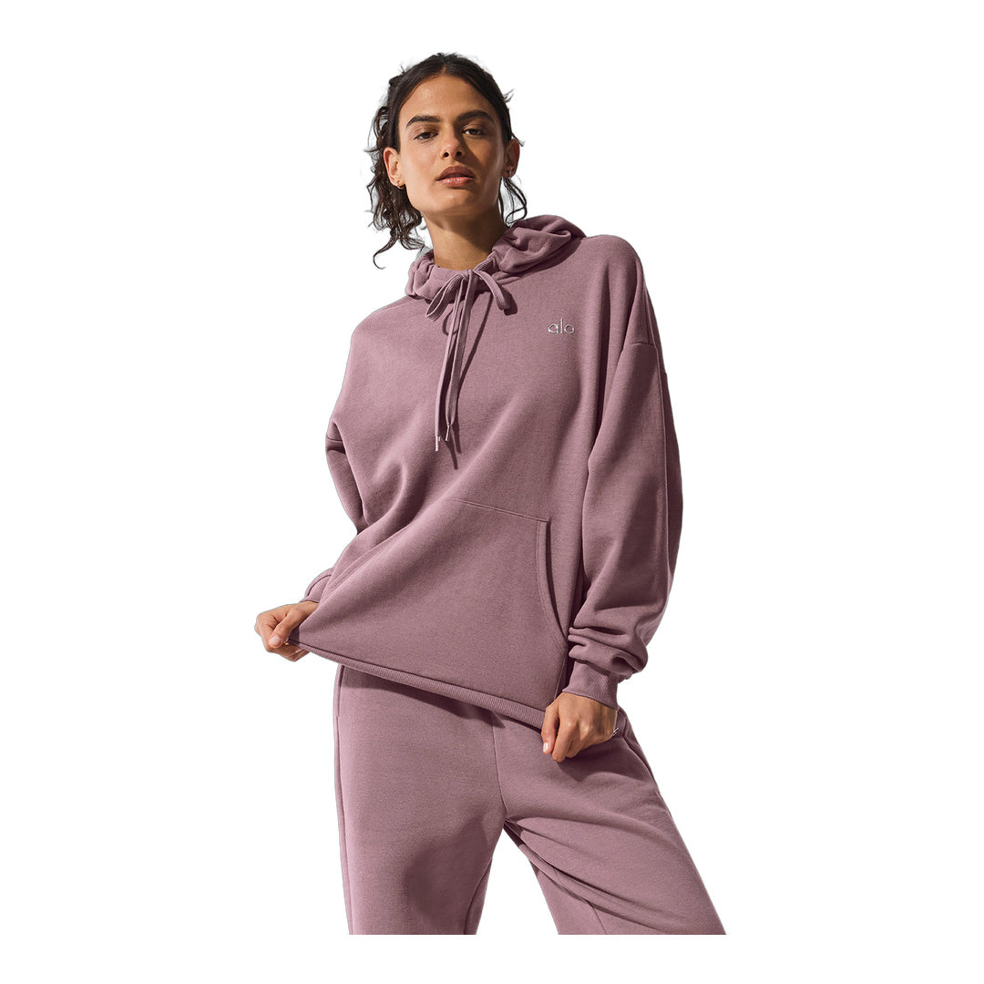 alo Accolade Hoodie - Smoky Quartz