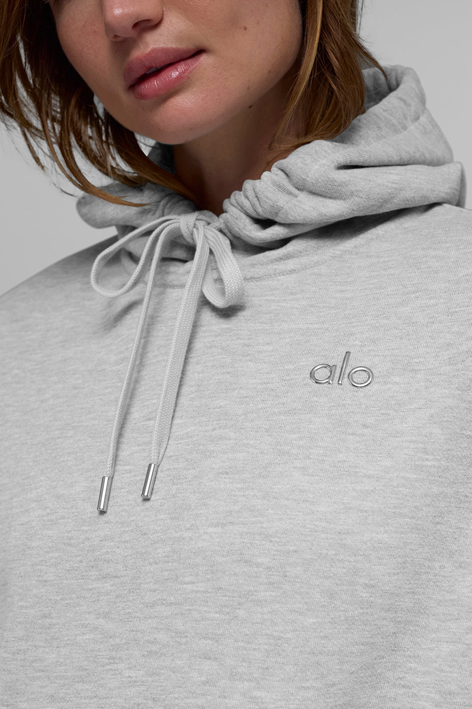alo Accolade Hoodie - Athletic Heather Grey