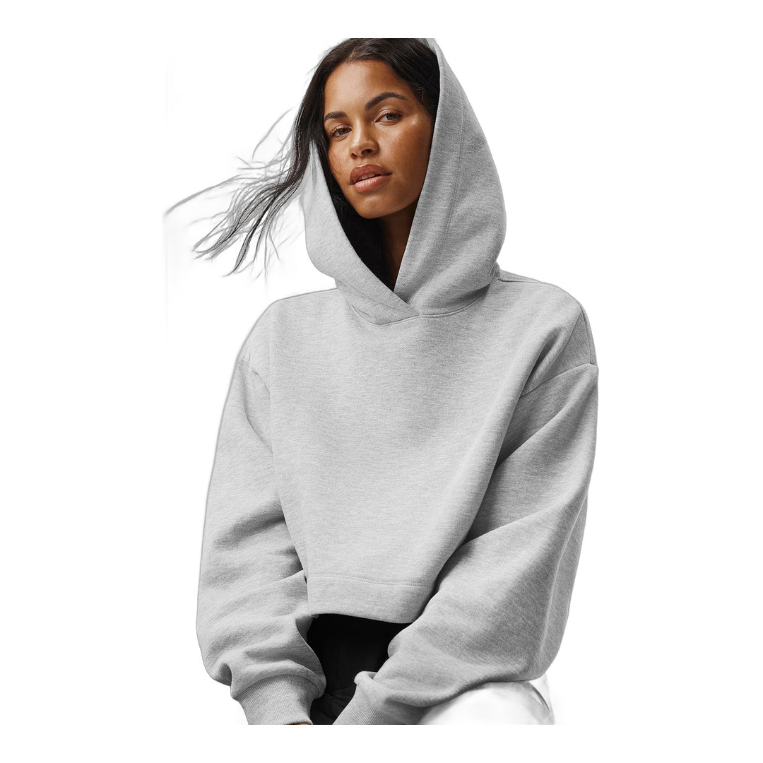 alo Bae Hoodie - Athletic Heather Grey