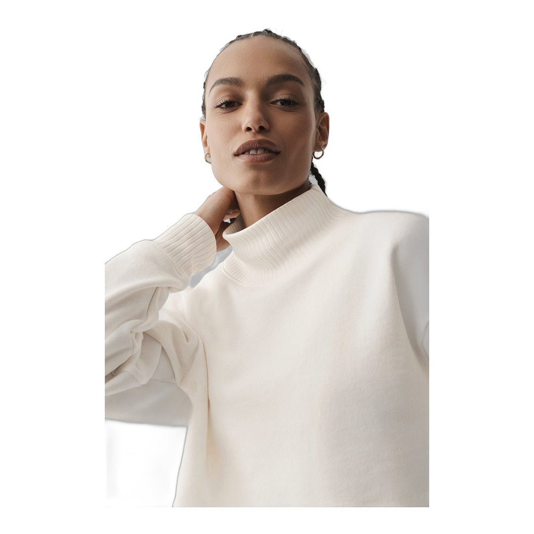 alo Cropped Serenity Coverup - Ivory