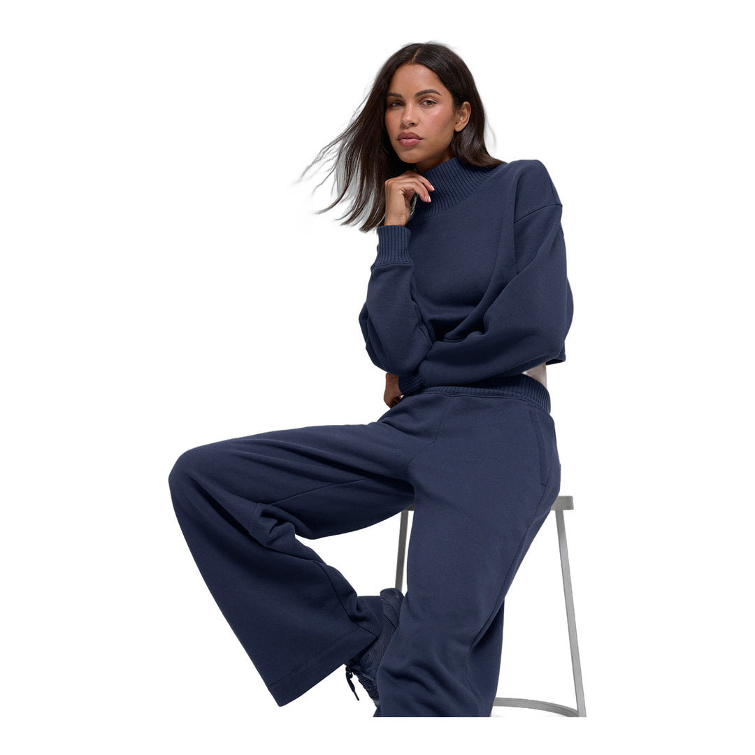 alo Cropped Serenity Coverup - Navy