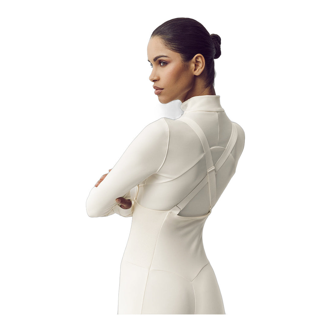 alo Airlift Winter Warm Mesh Ski Time Long Sleeve - Ivory
