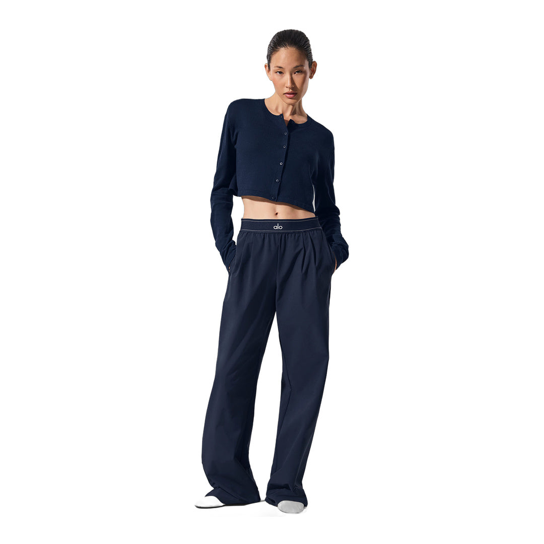 alo Supernatural Sweater Cardigan - Navy