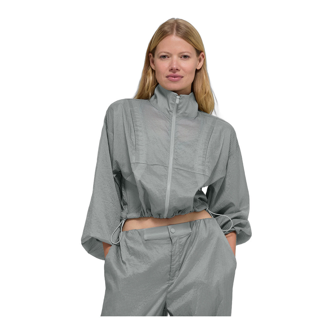 alo Game Time Full Zip Jacket - Lunar Grey
