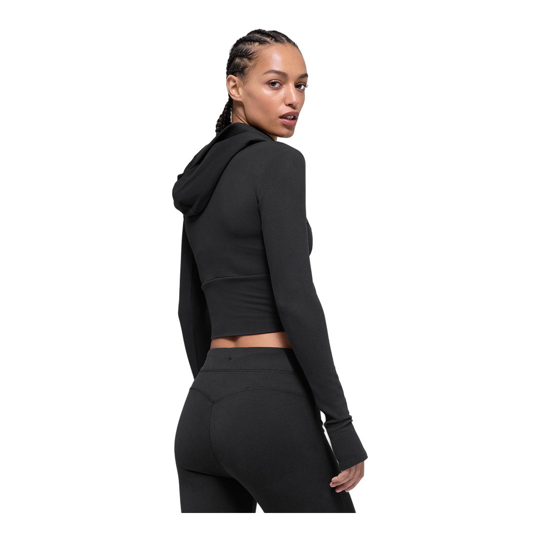 alo Sway Full Zip Hoodie - Black