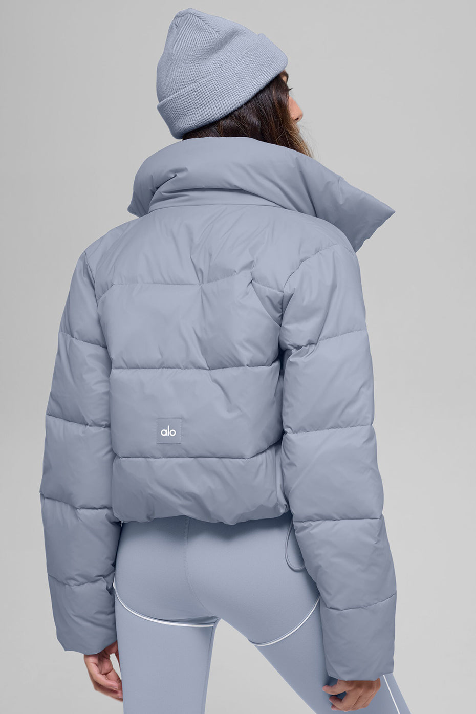 alo Gold Rush Puffer - Winter Frost