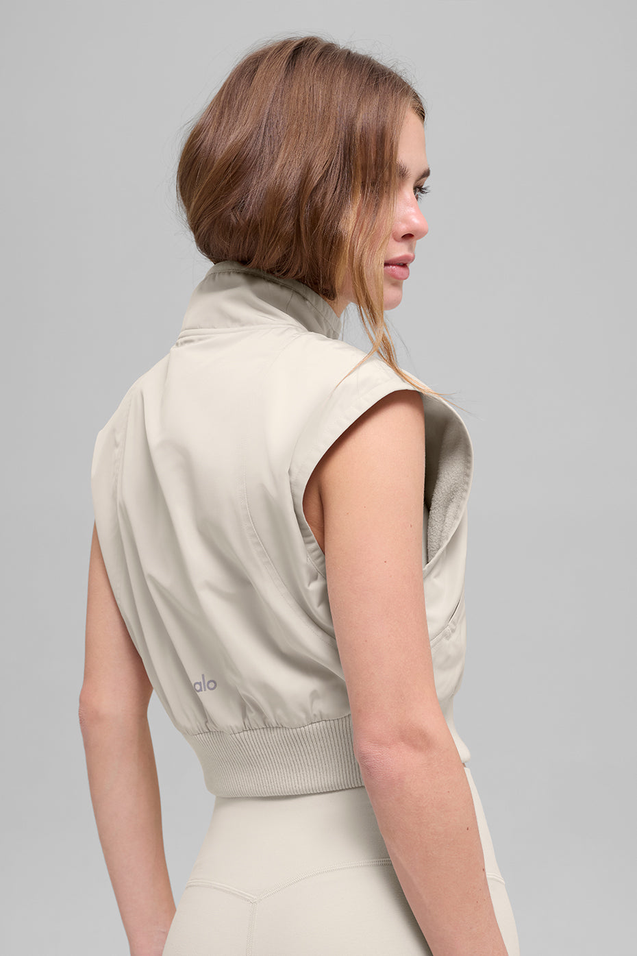 alo In Motion Vest - Bone
