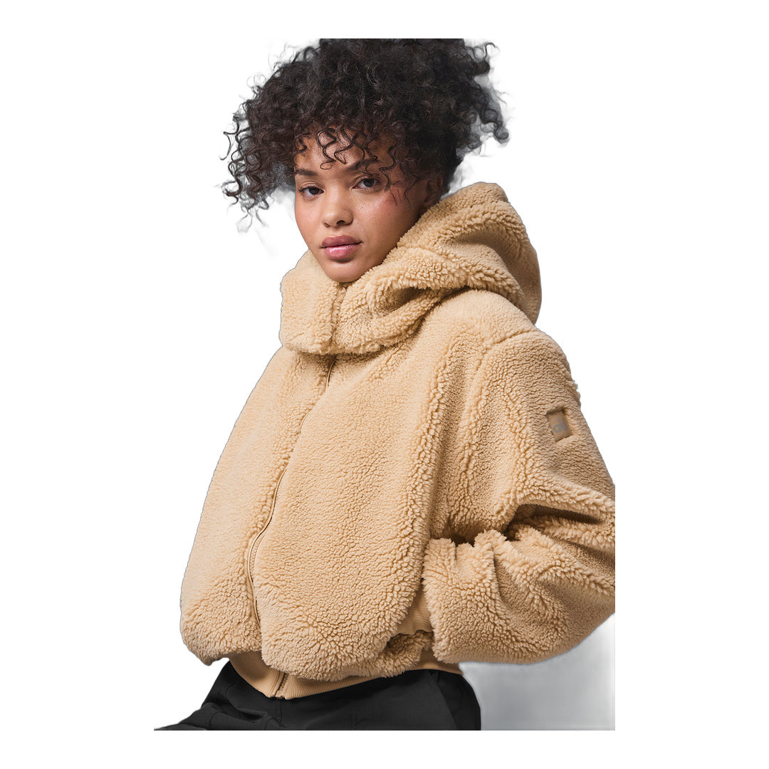 alo Foxy Sherpa Jacket - Camel