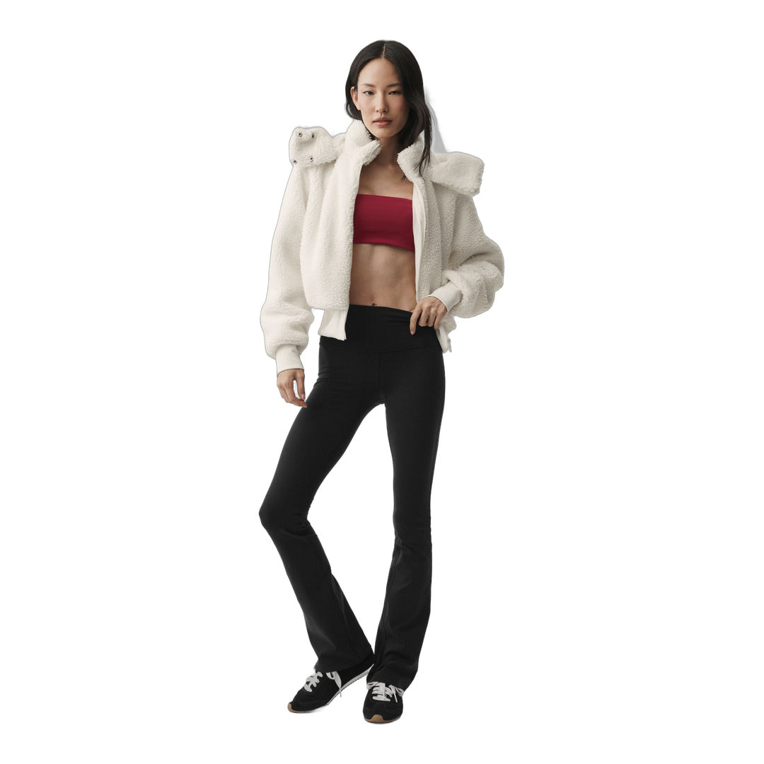 alo Foxy Sherpa Jacket - Ivory