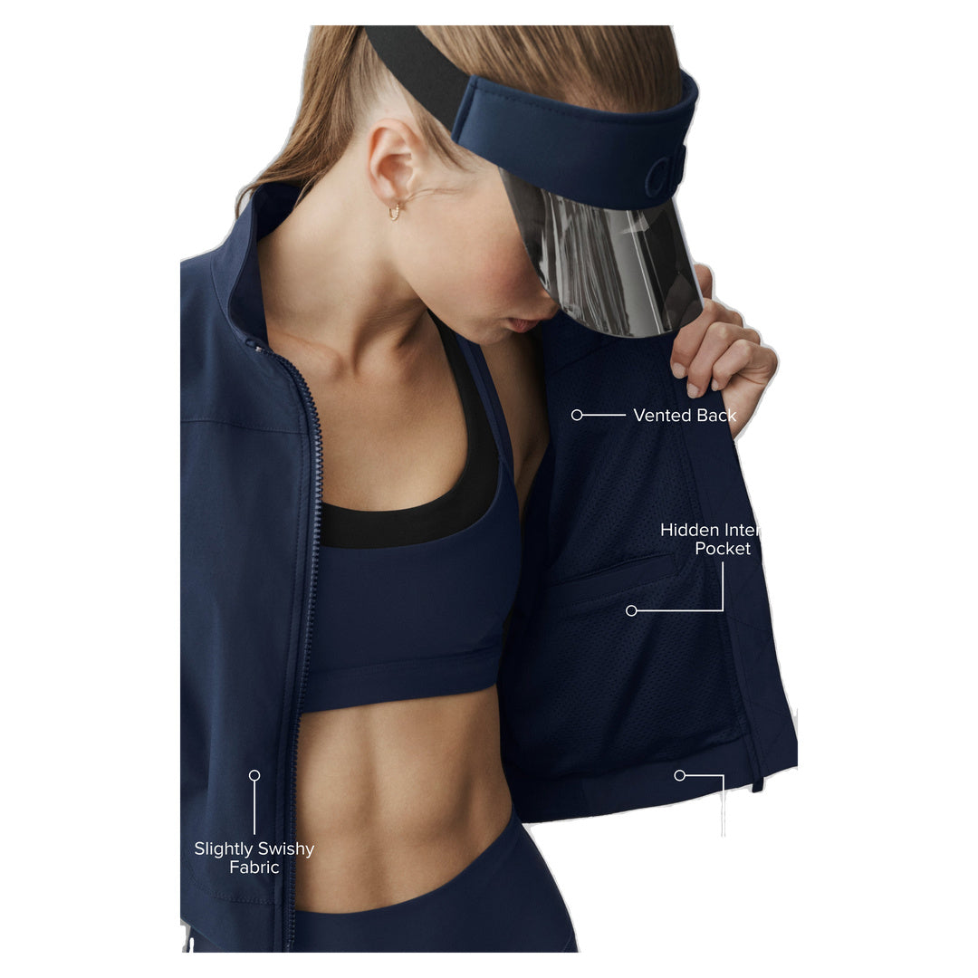 ALO Clubhouse Jacket - Navy